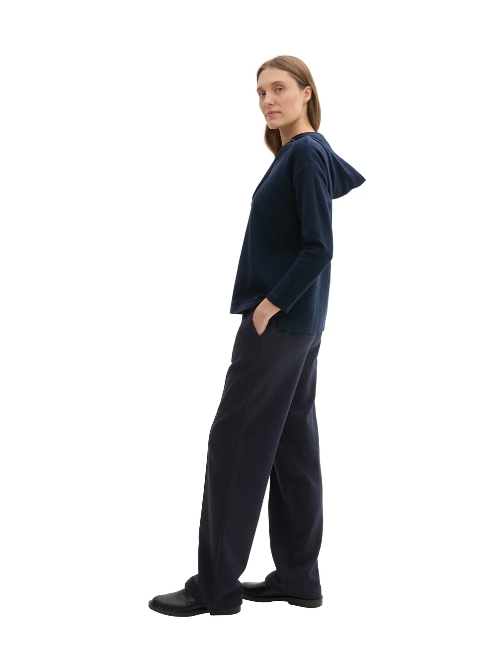 Tom Tailor - Tom Tailor Lea straight leg - raka byxor - sky captain blue - 3