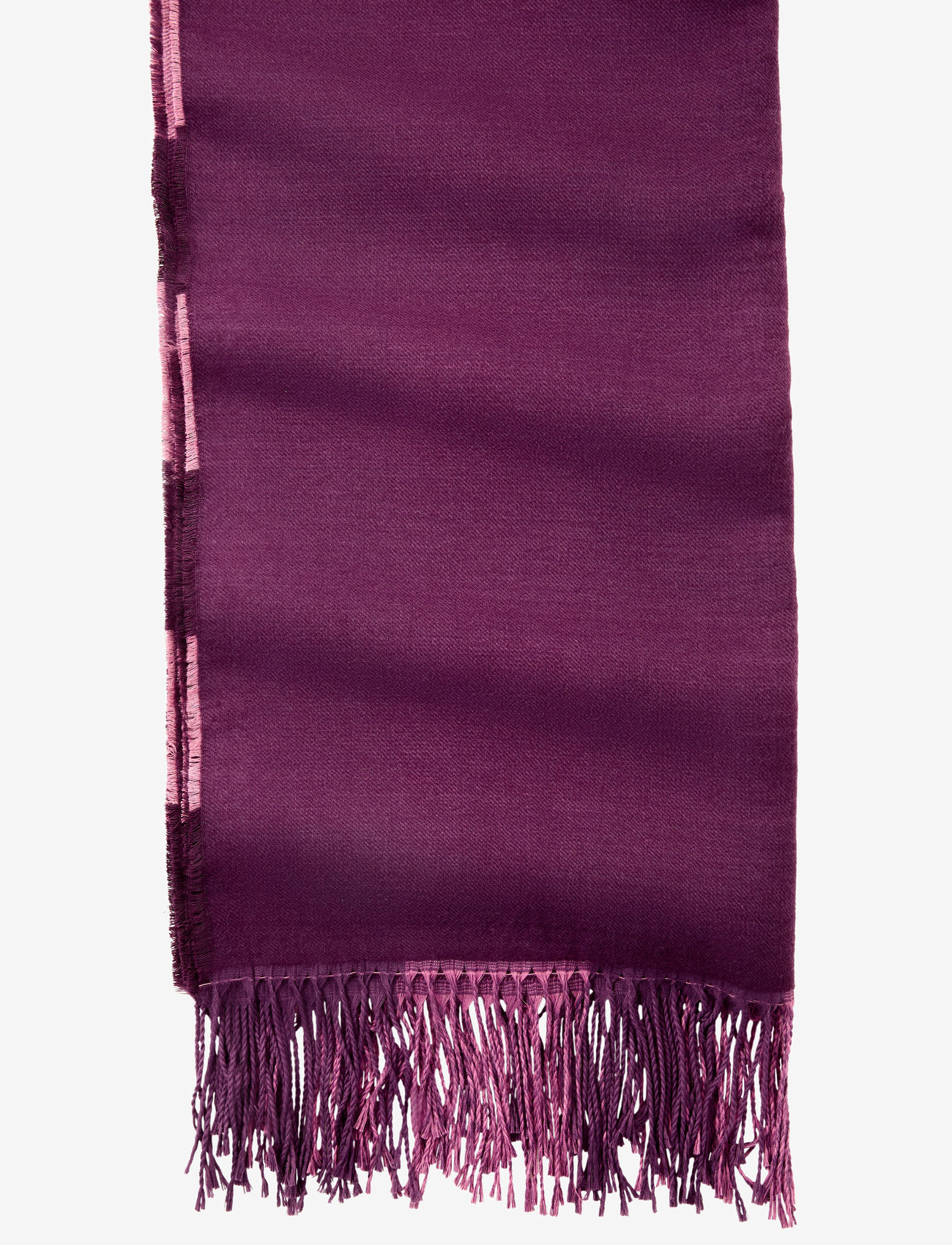 Tom Tailor - cape doubleface colorblock - blackberry - 1