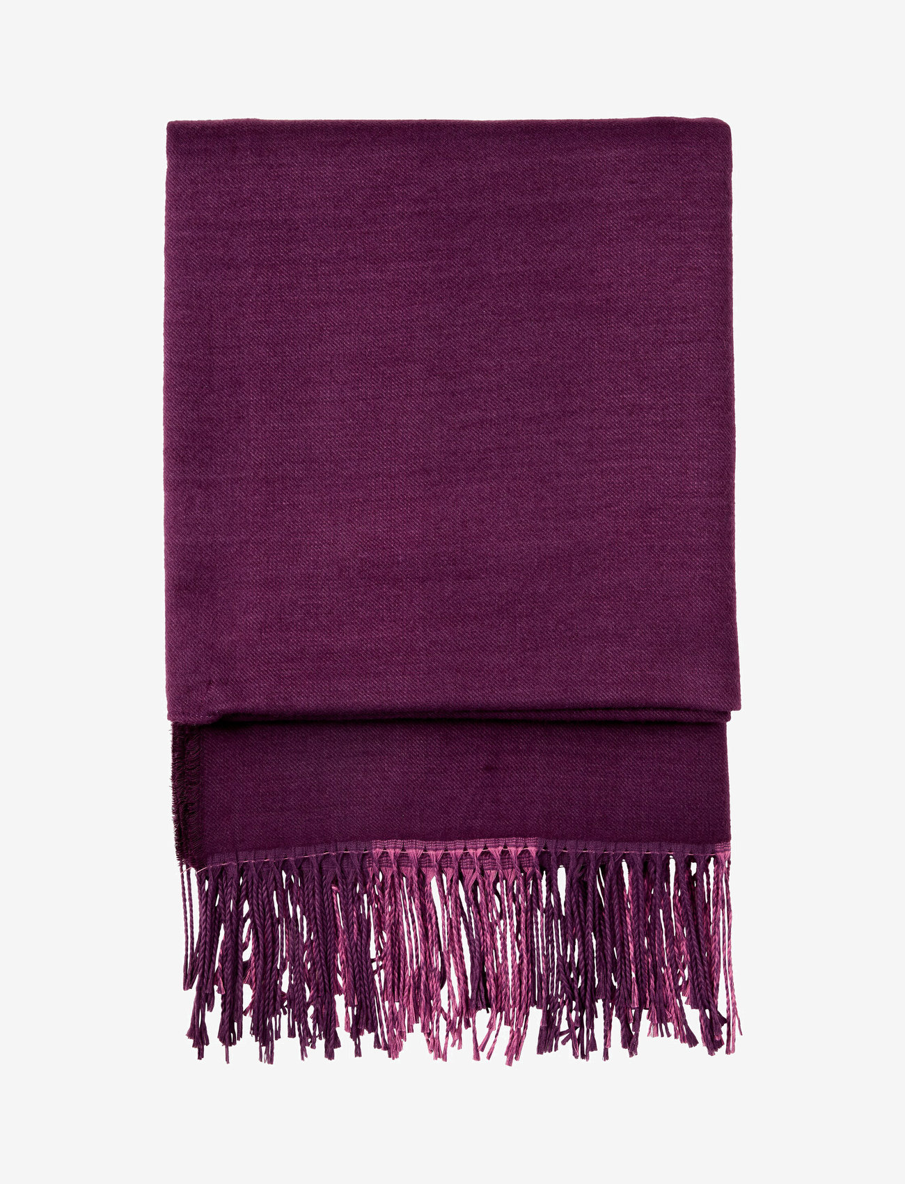 Tom Tailor - cape doubleface colorblock - blackberry - 2