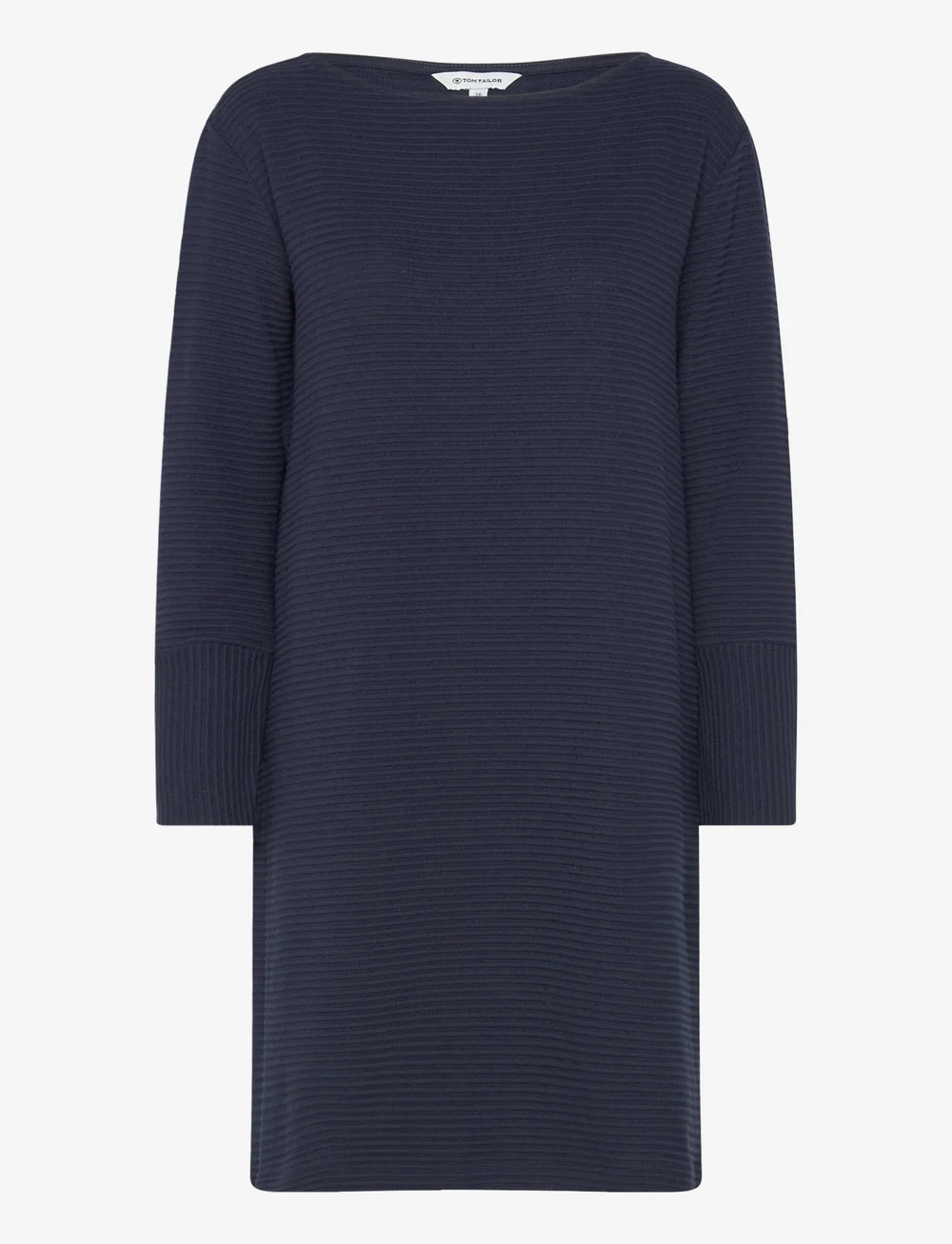 Tom Tailor - structured jersey dress - strikkjoler - sky captain blue - 1