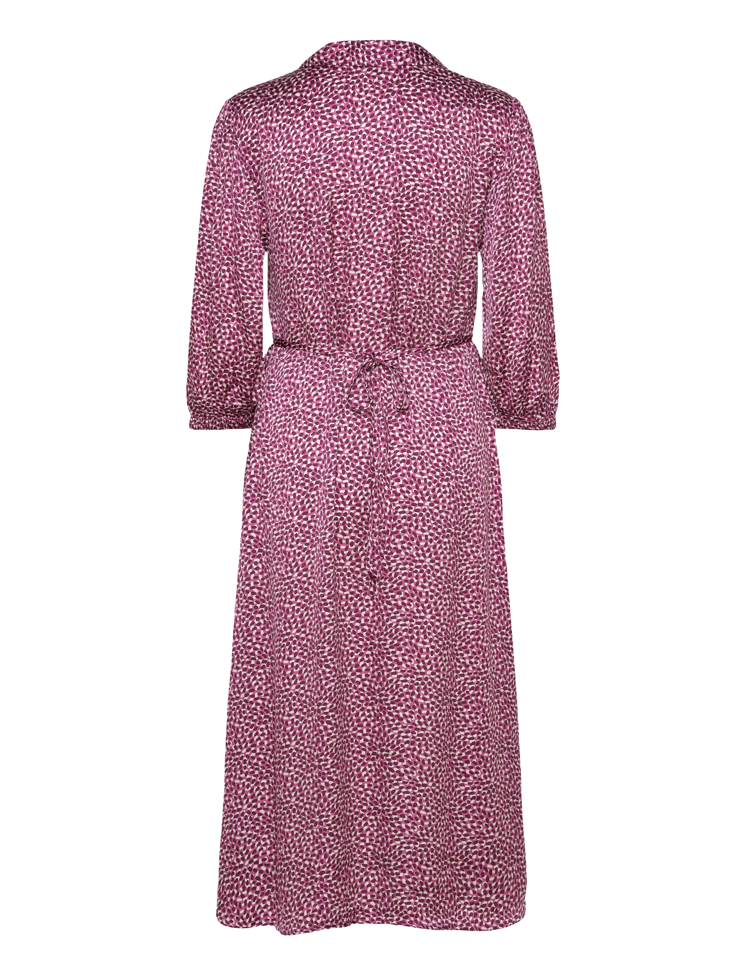 Tom Tailor - printed feminine dress - skjortekjoler - organic berry dot design - 2