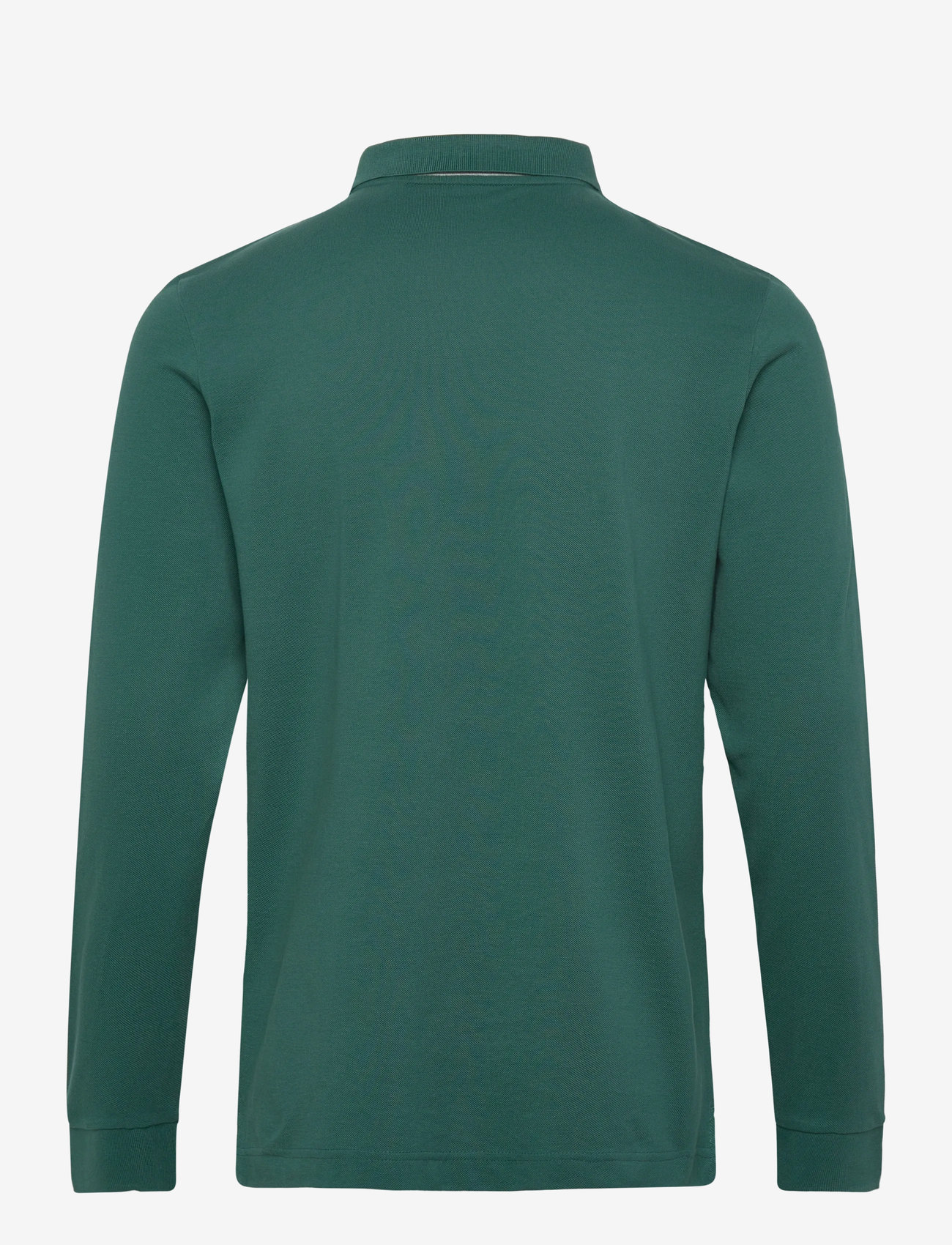 Tom Tailor - basic polo with contrast - laveste priser - jasper green - 1