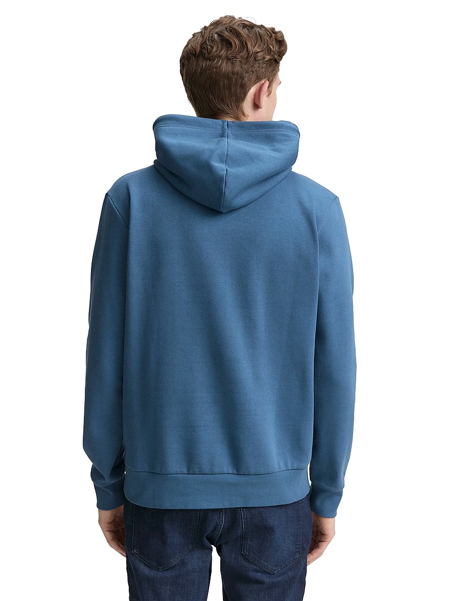 Tom Tailor - hoodie with print - kapuzenpullover - real teal blue - 2