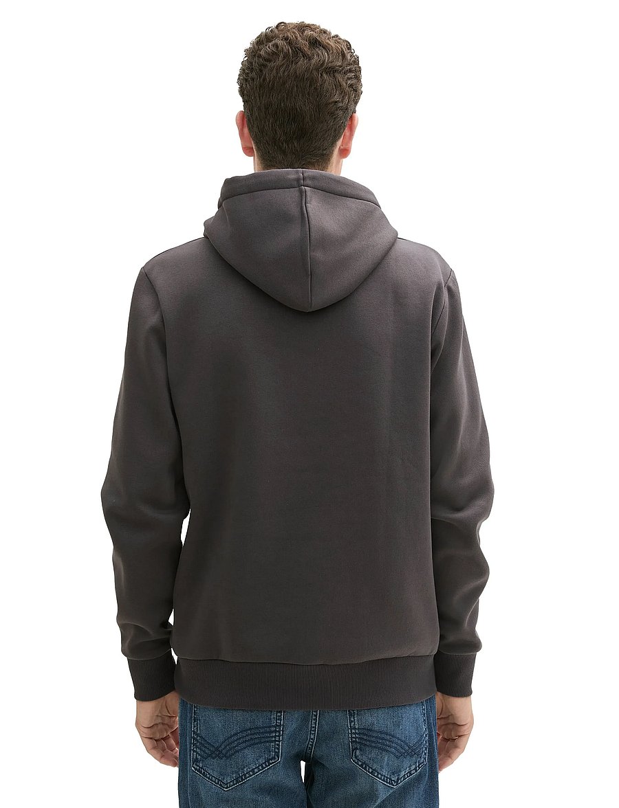 Tom Tailor - hoodie with print - kapuzenpullover - tarmac grey - 2
