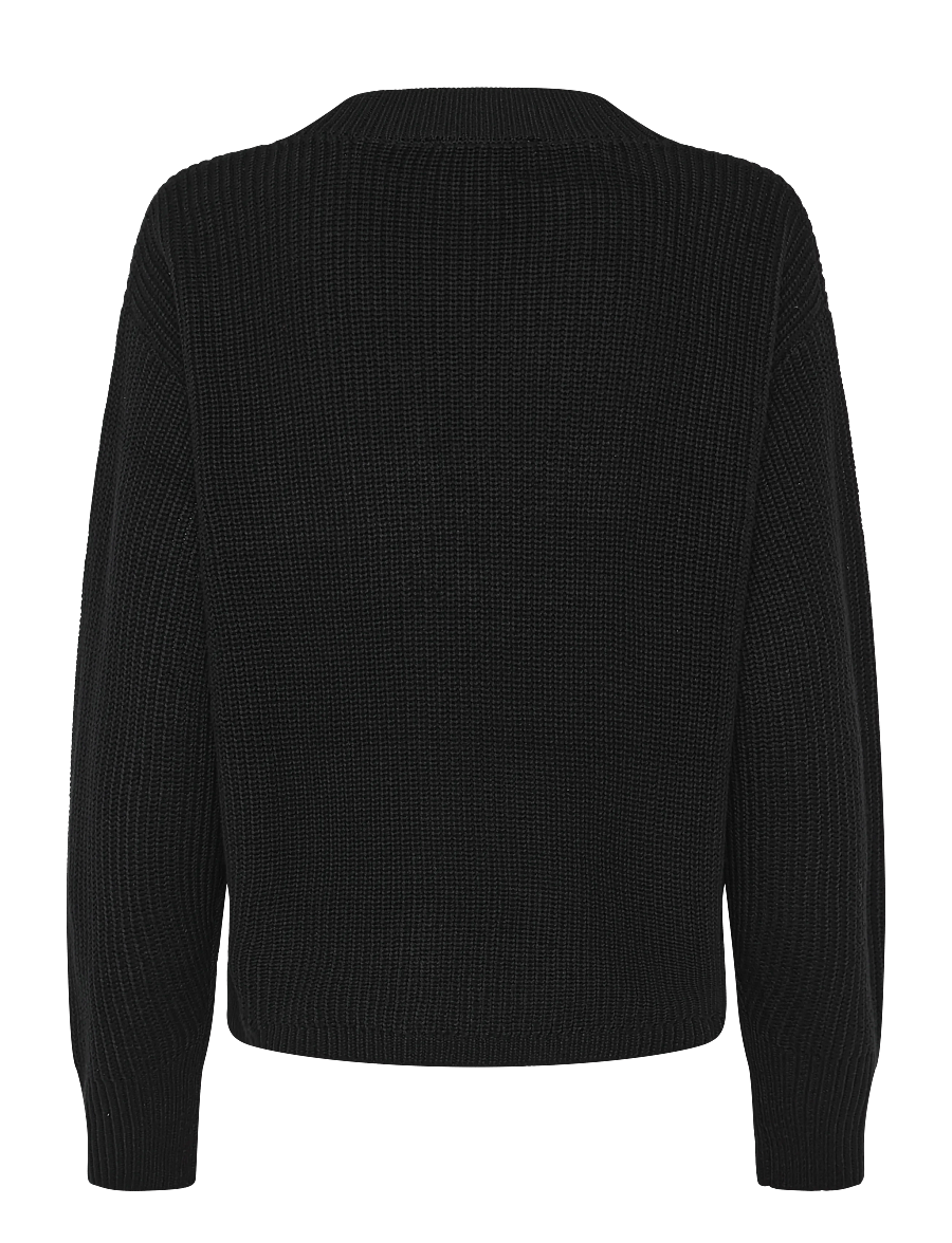 Tom Tailor - v-neck cardigan - strickjacken - deep black - 2