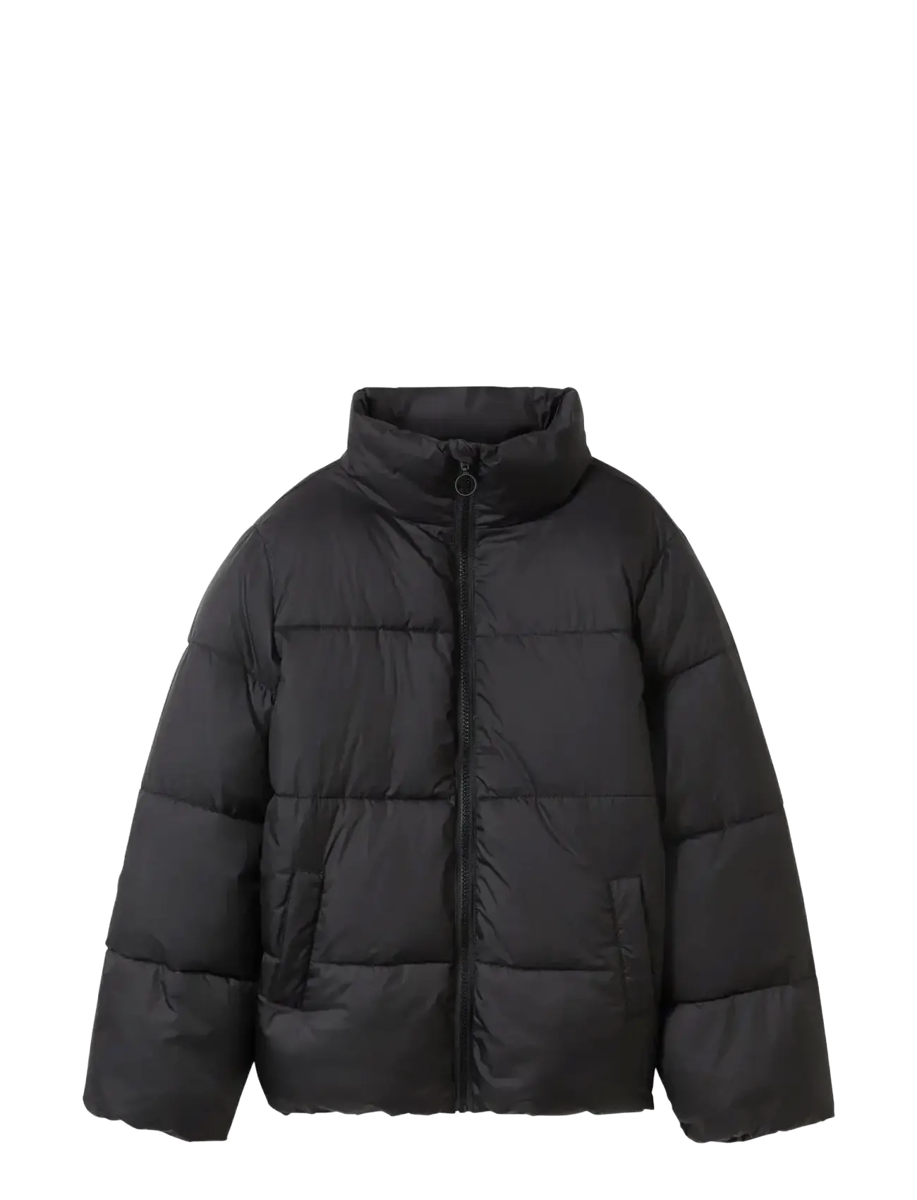 puffer jacket - BLACK