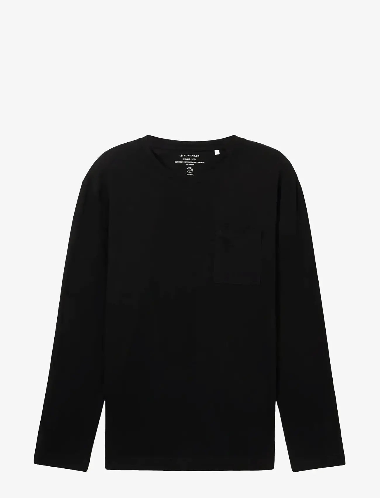 Tom Tailor - basic longsleeve - autumn clothing - black - 0