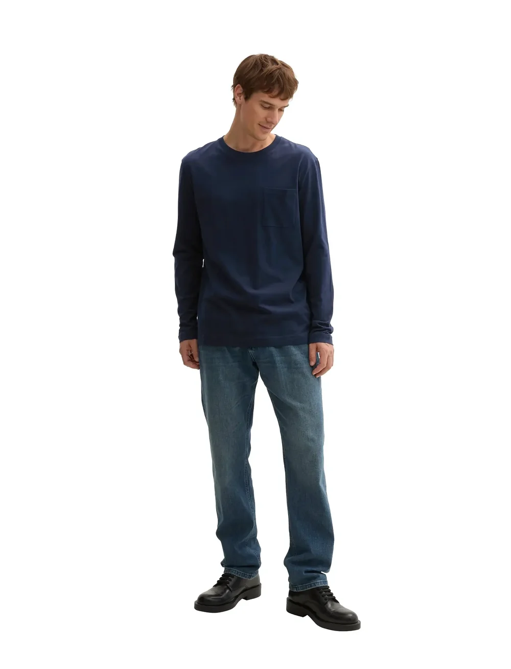Tom Tailor - basic longsleeve - langärmelig - sky captain blue - 3
