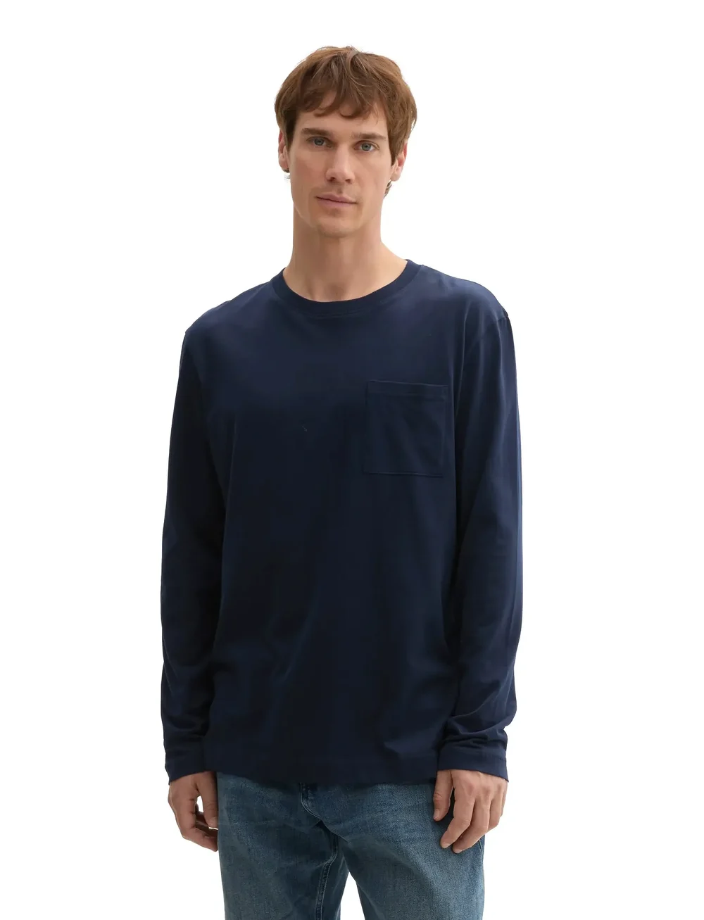 Tom Tailor - basic longsleeve - langärmelig - sky captain blue - 5