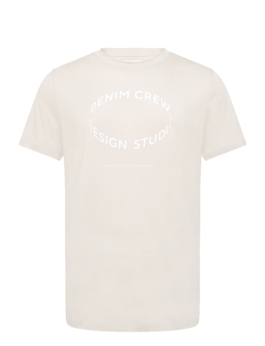Tom Tailor - printed t-shirt - lühikeste varrukatega t-särgid - clouds grey - 1