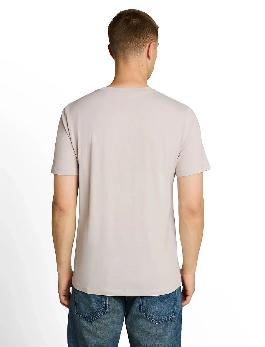Tom Tailor - printed t-shirt - lühikeste varrukatega t-särgid - clouds grey - 3