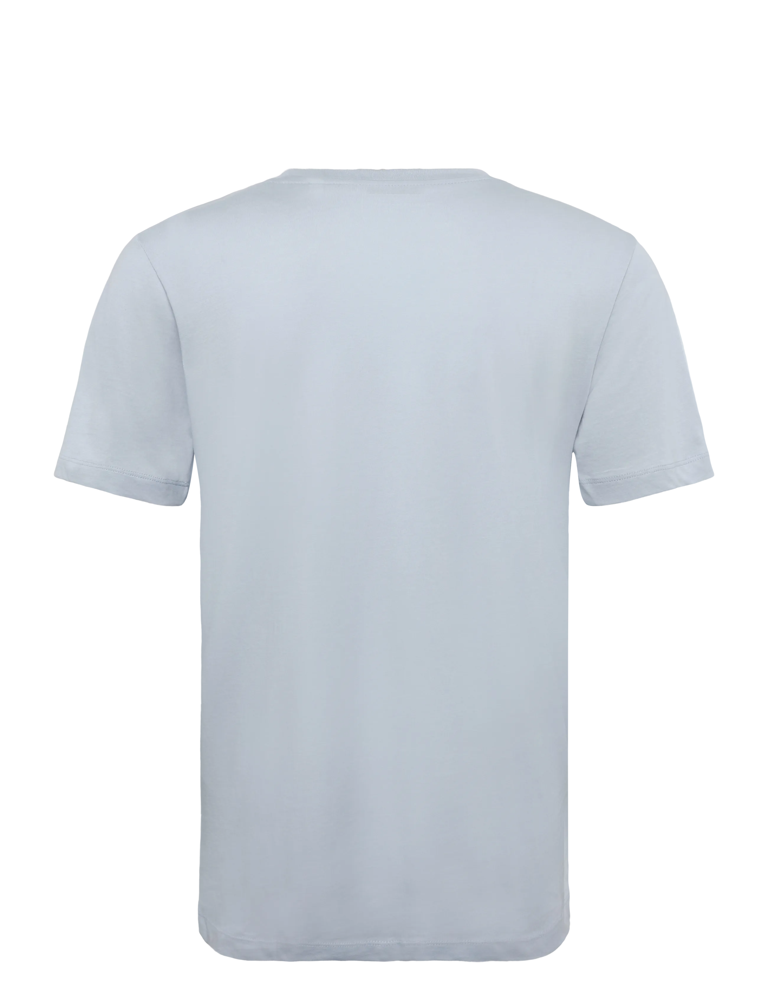 Tom Tailor - printed t-shirt - kortærmede t-shirts - light metal blue - 2