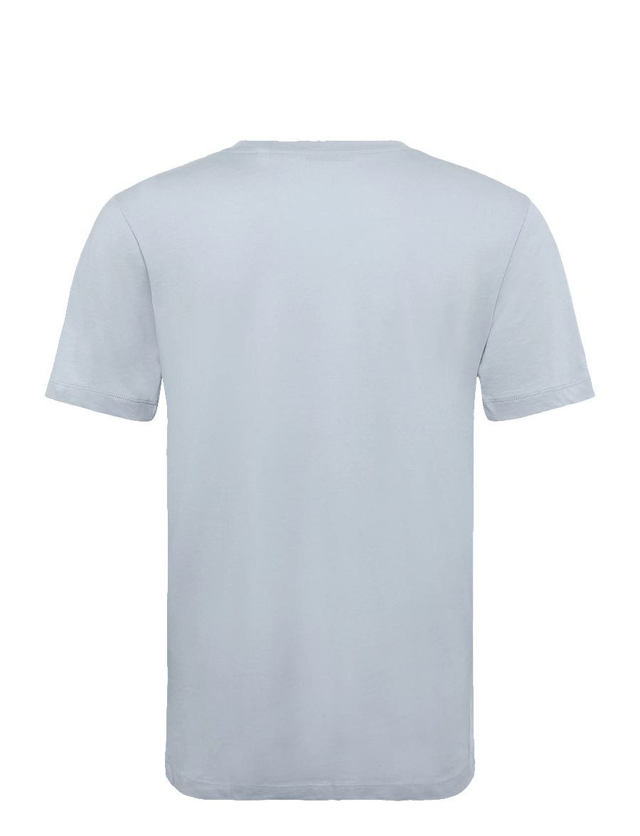 Tom Tailor - printed t-shirt - kurzärmelige t-shirts - light metal blue - 2