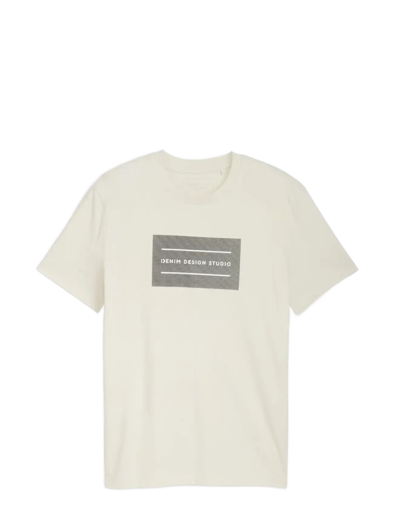 Tom Tailor printed t-shirt - T-shirts - NATURAL WHITE / cream