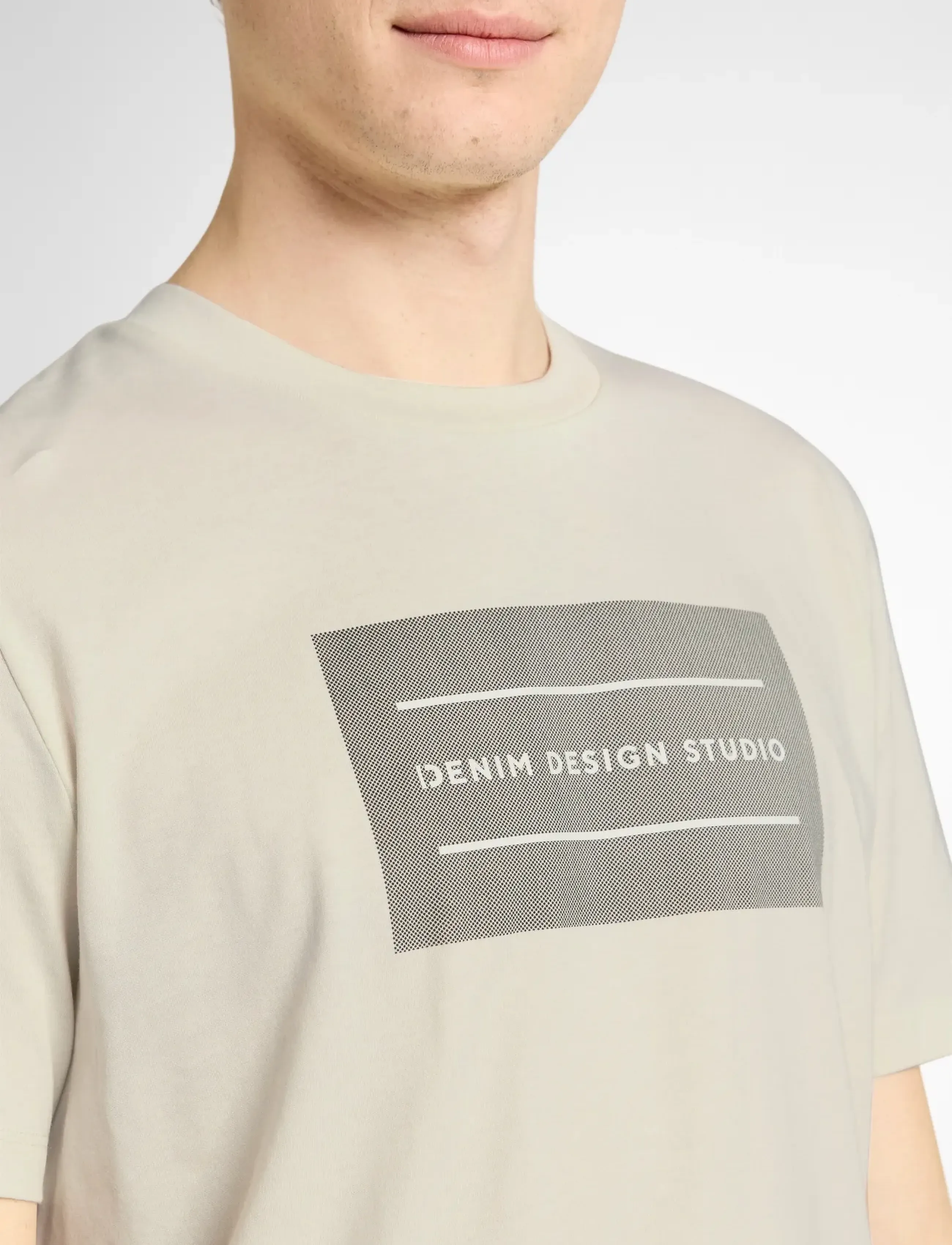 Tom Tailor - printed t-shirt - kurzärmelig - natural white - 4