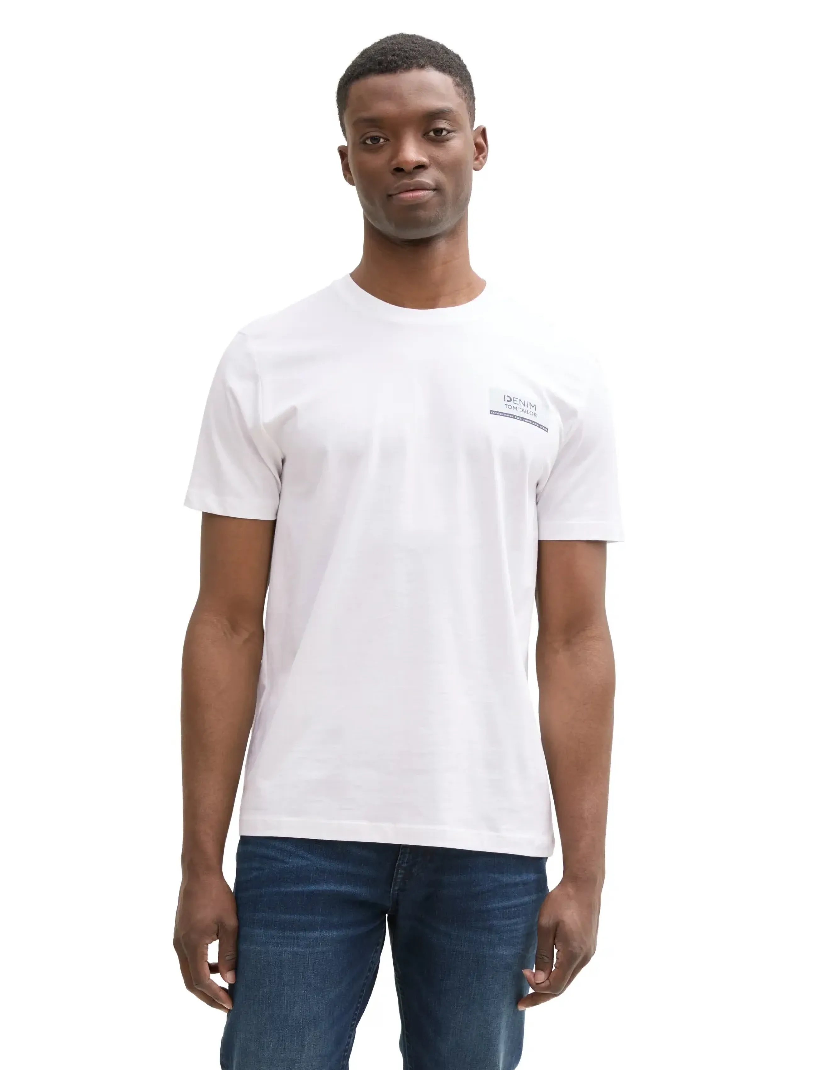 Tom Tailor - printed t-shirt - kurzärmelig - outdoor white - 3