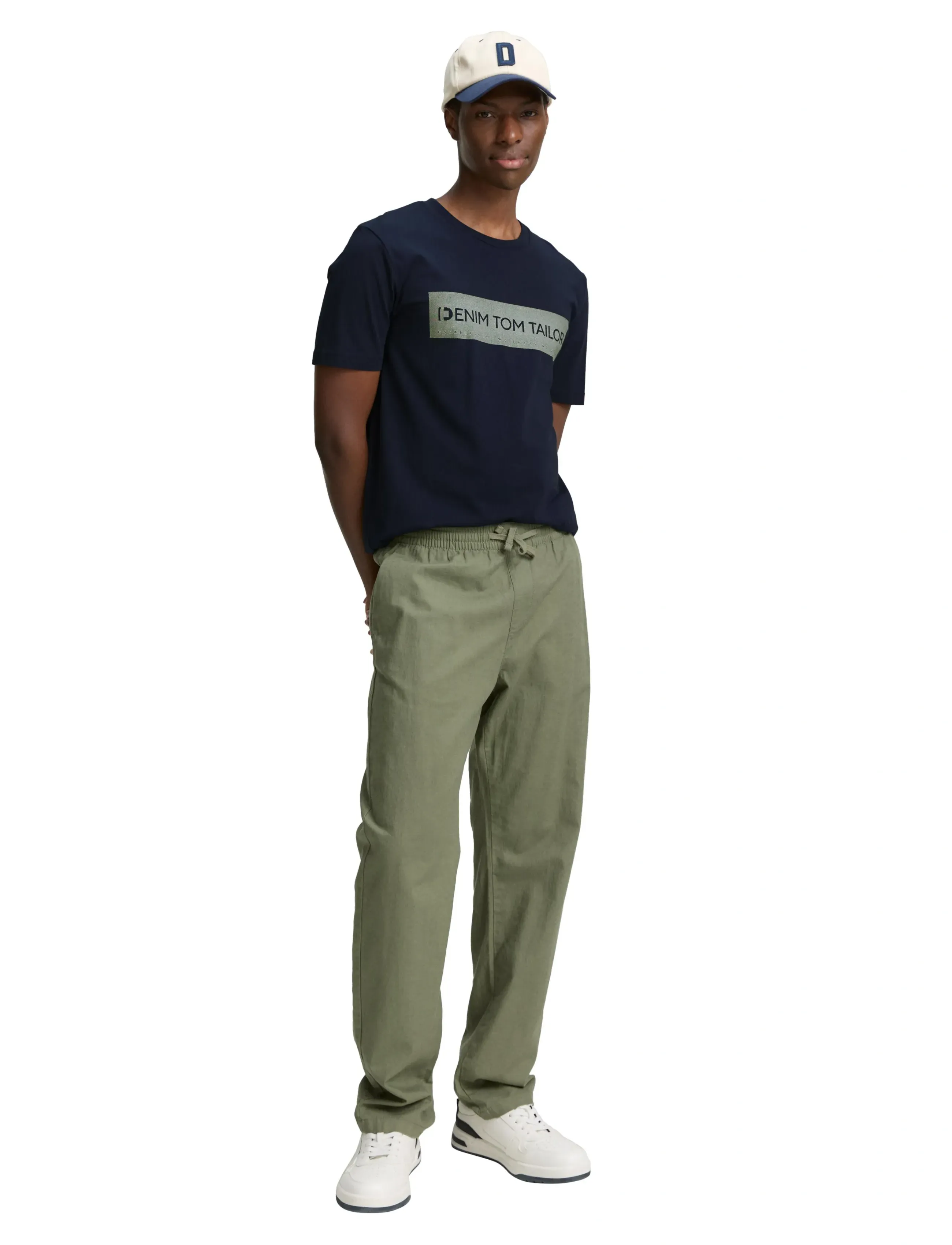 Tom Tailor - printed t-shirt - laveste priser - pure nvay - 3