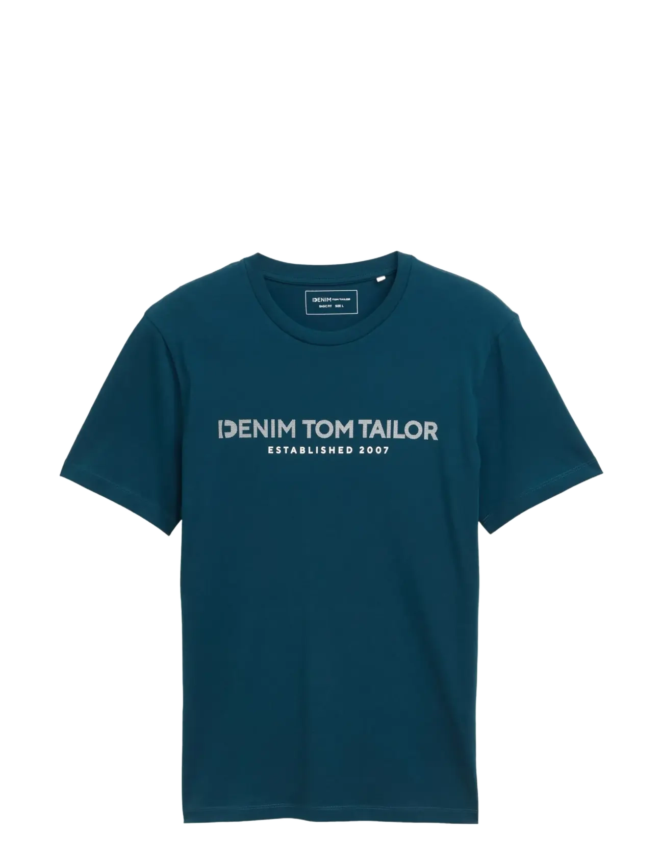 Tom Tailor printed t-shirt - TOM TAILOR - TROPICAL LAGOON / navy