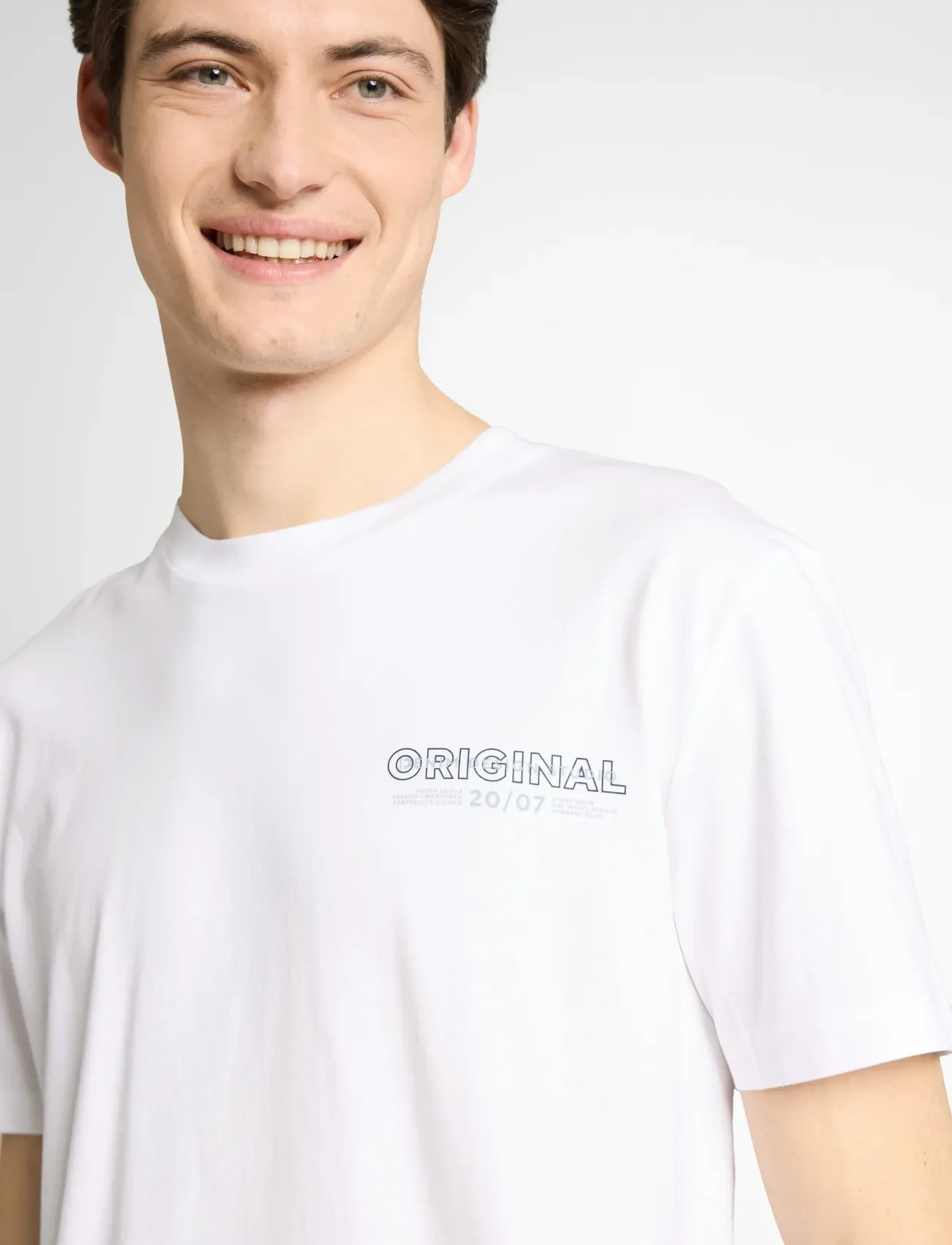 Tom Tailor - printed t-shirt - kurzärmelig - white horse - 4