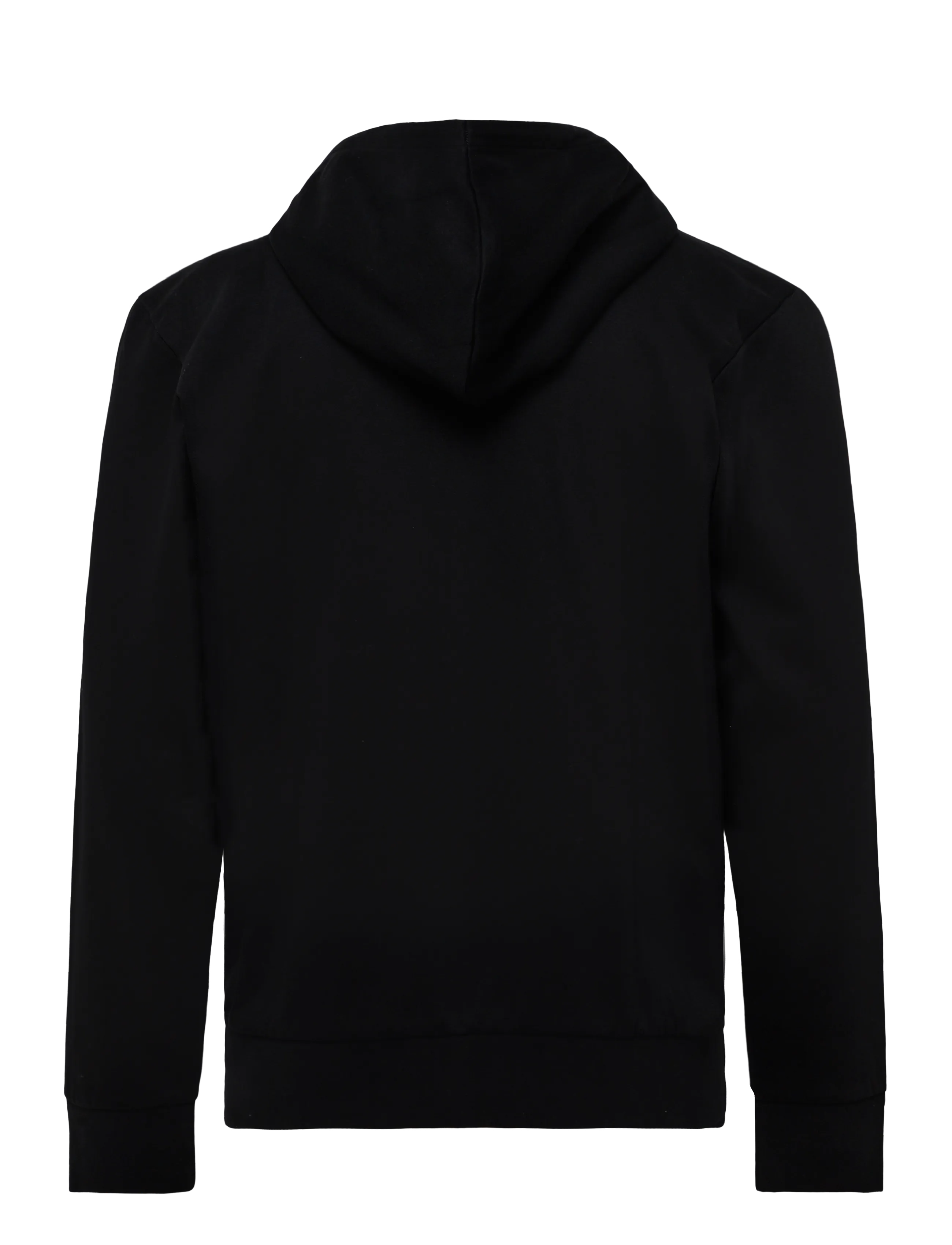 Tom Tailor - printed sweatjacket - hættetrøjer - black - 2