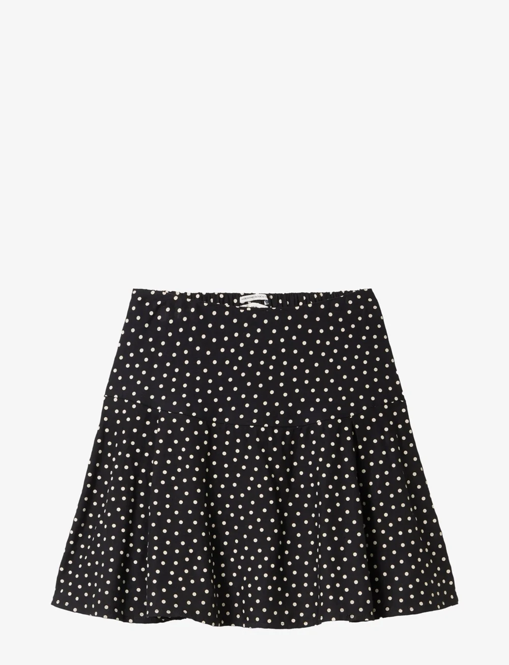 Tom Tailor - allover printed skirt - minihameet - black and white polka dot - 0