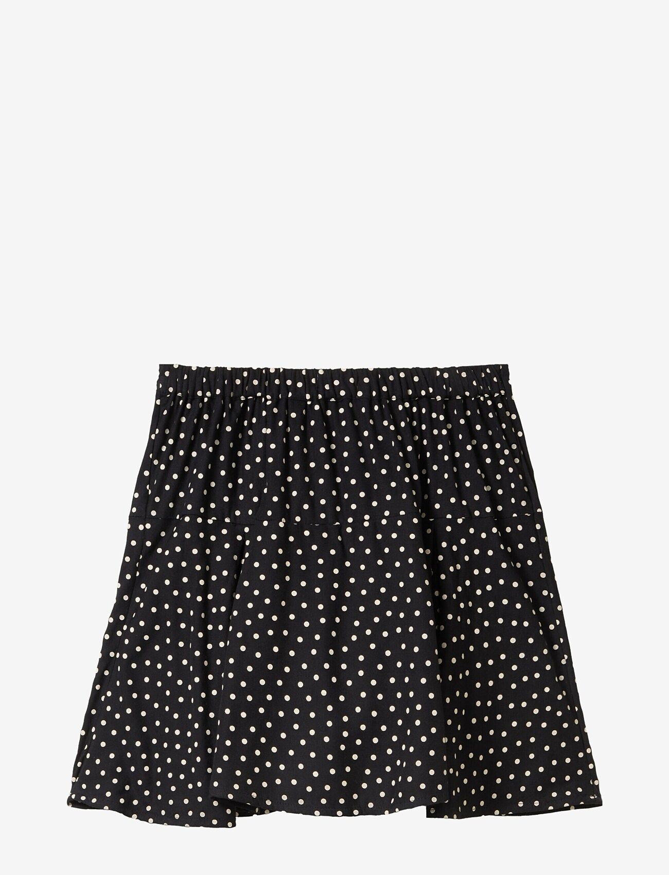 Tom Tailor - allover printed skirt - short skirts - black and white polka dot - 1