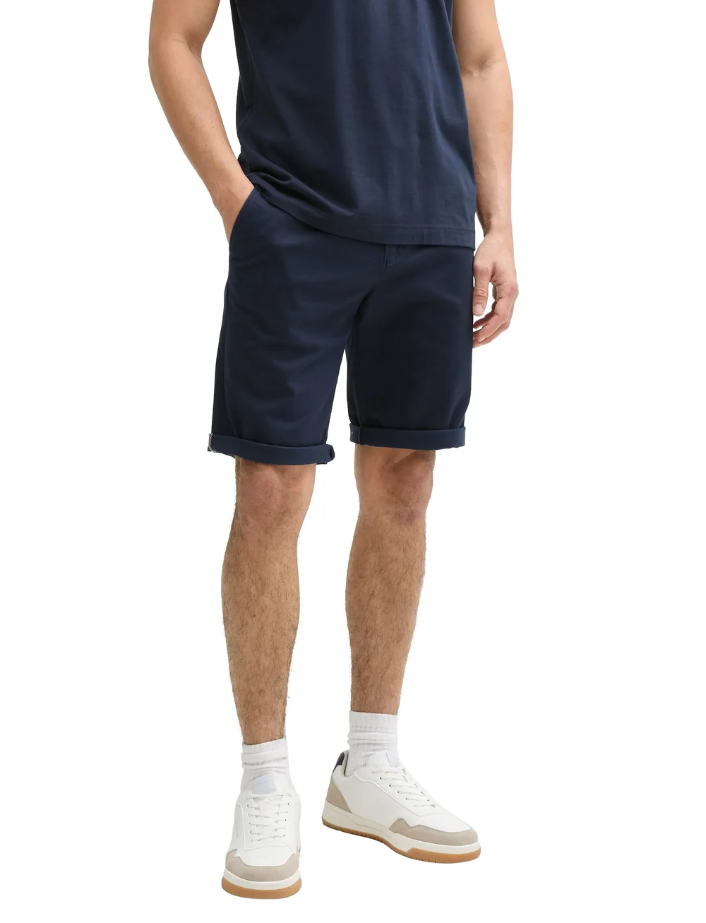 Tom Tailor - slim chino shorts - chinos shorts - sky captain blue - 3