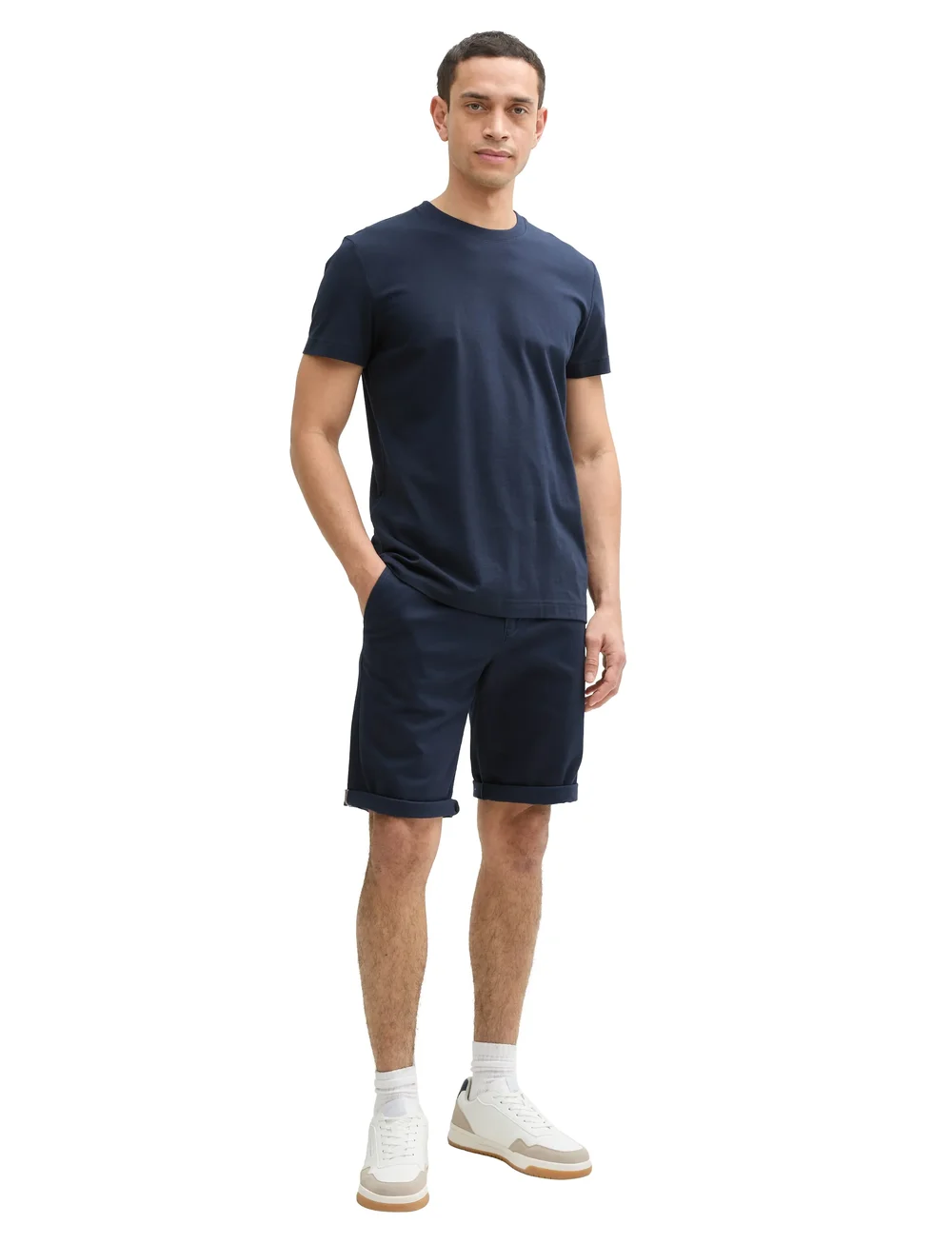 Tom Tailor - slim chino shorts - chinos shorts - sky captain blue - 4