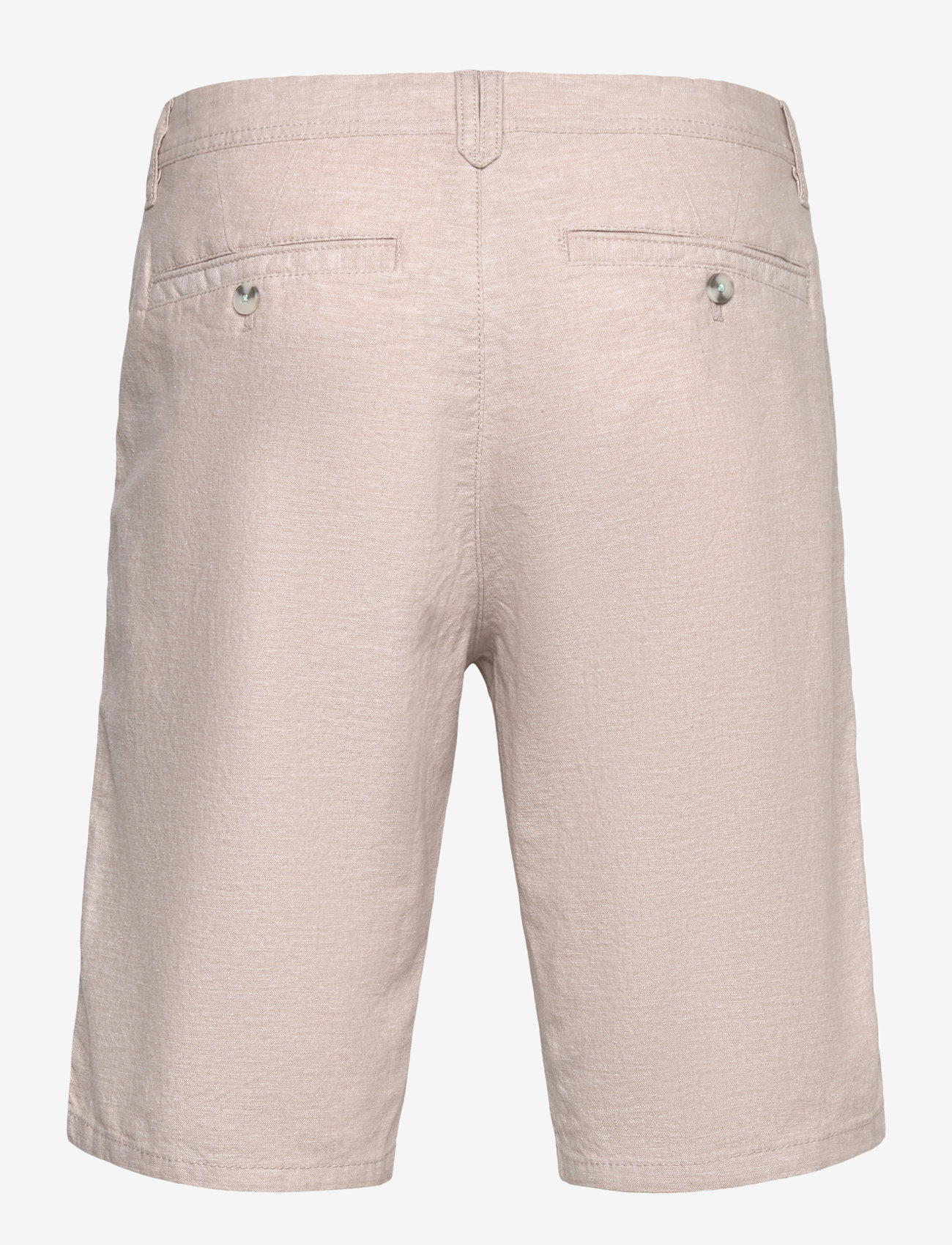 Tom Tailor - regular linen chino shorts - linased lühikesed püksid - silver ecru chambray - 2