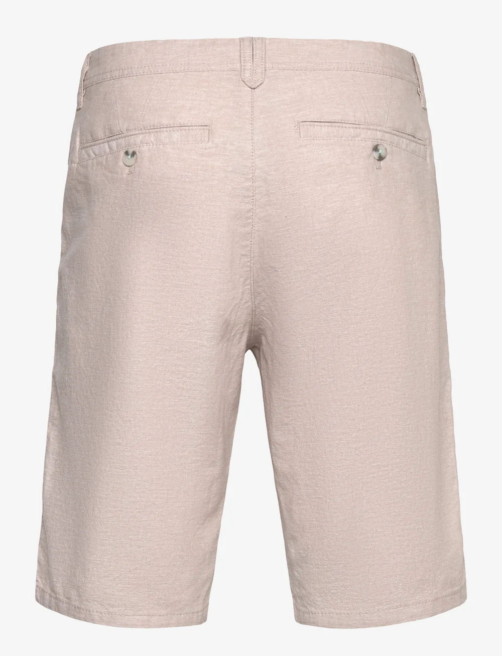 Tom Tailor - regular linen chino shorts - leinen-shorts - silver ecru chambray - 2