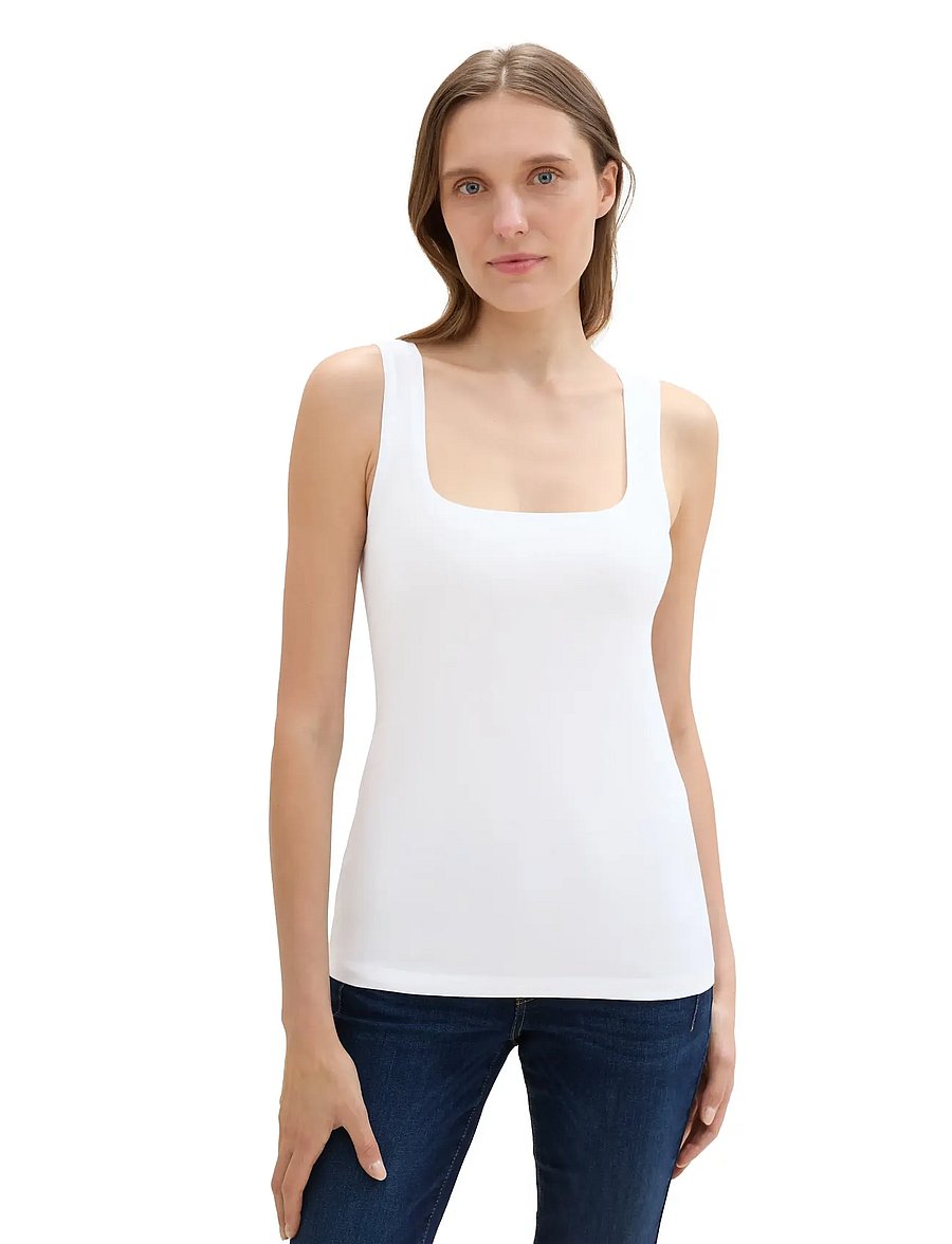 Tom Tailor - top double pack packaging - Ärmellose tops - deep black - 0