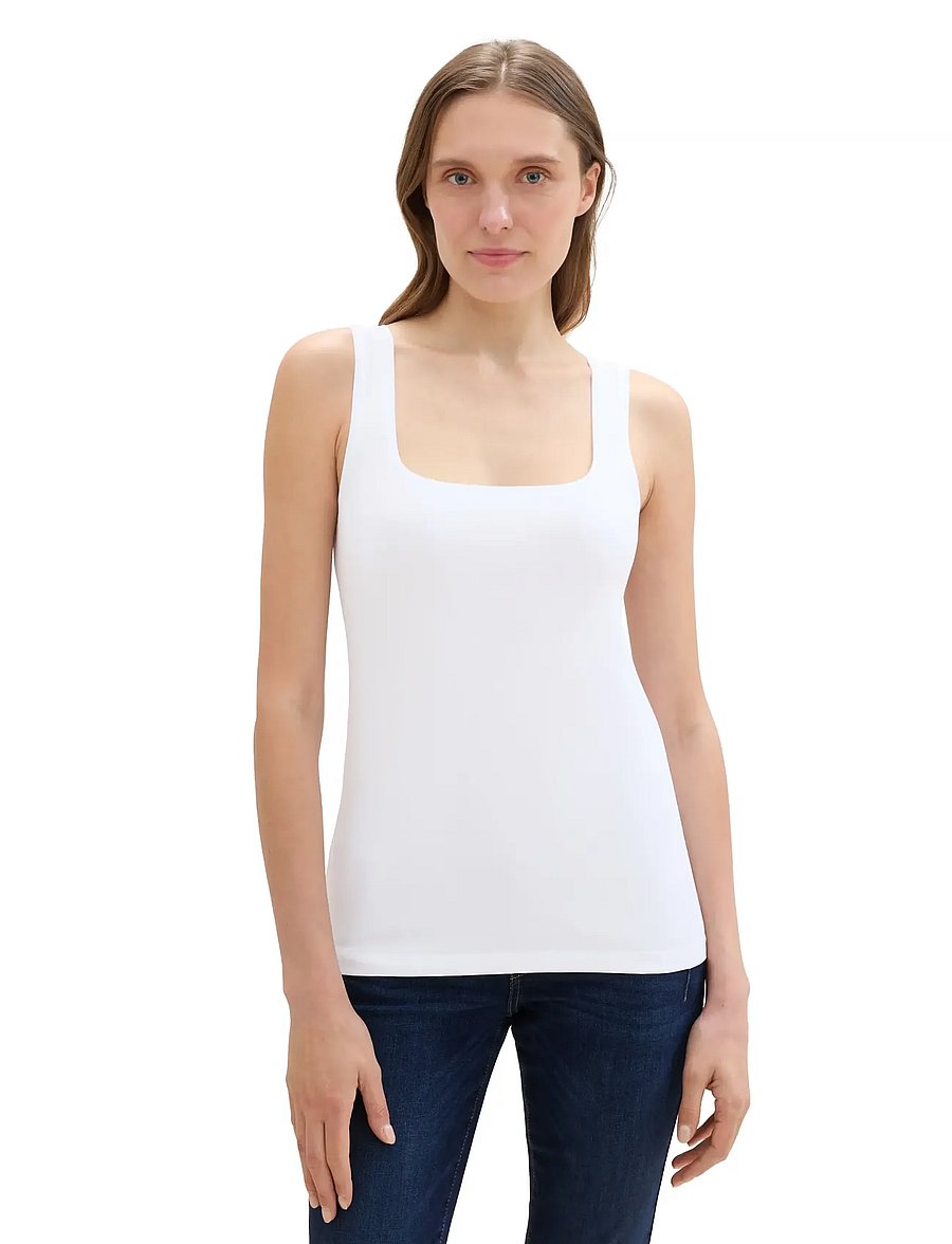Tom Tailor - top double pack packaging - Ärmellose tops - deep black - 5