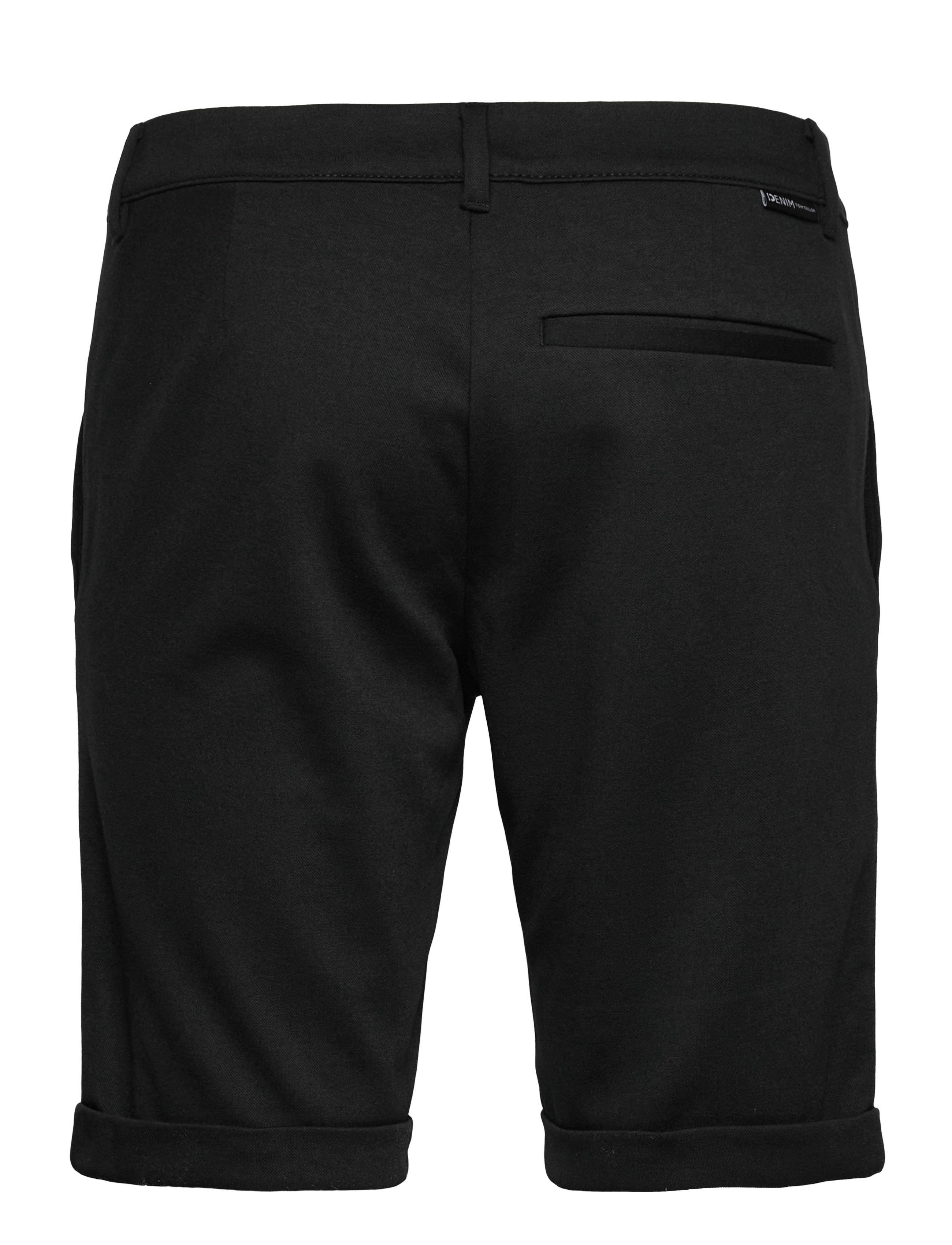 Tom Tailor - slim piqué chino shorts - black - 1