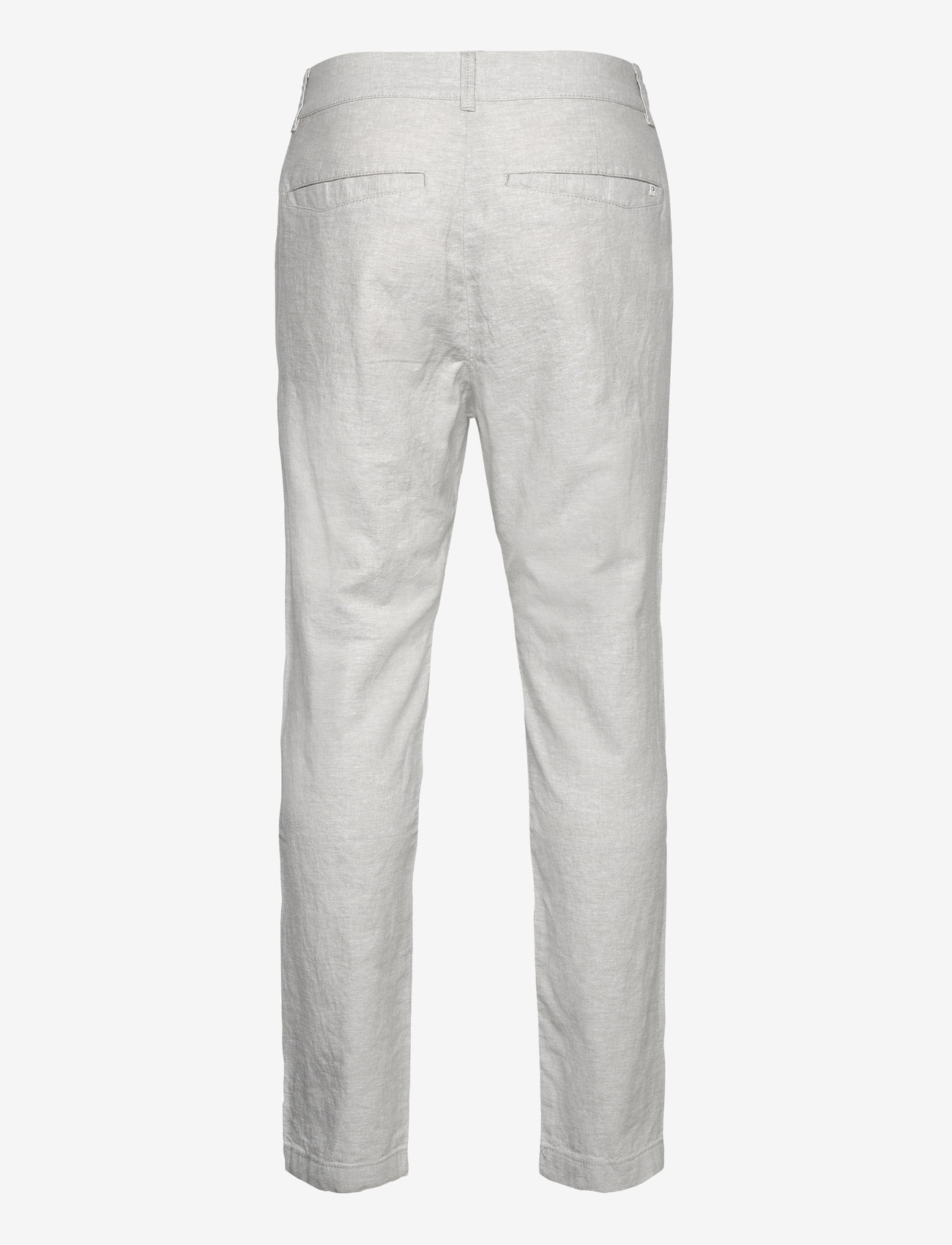 Tom Tailor - relaxed tapered linen pants - linased püksid - beige abbey stone chambray - 1