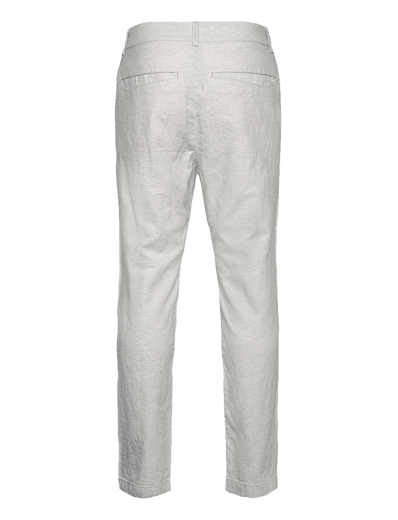 Tom Tailor - relaxed tapered linen pants - linased püksid - beige abbey stone chambray - 1
