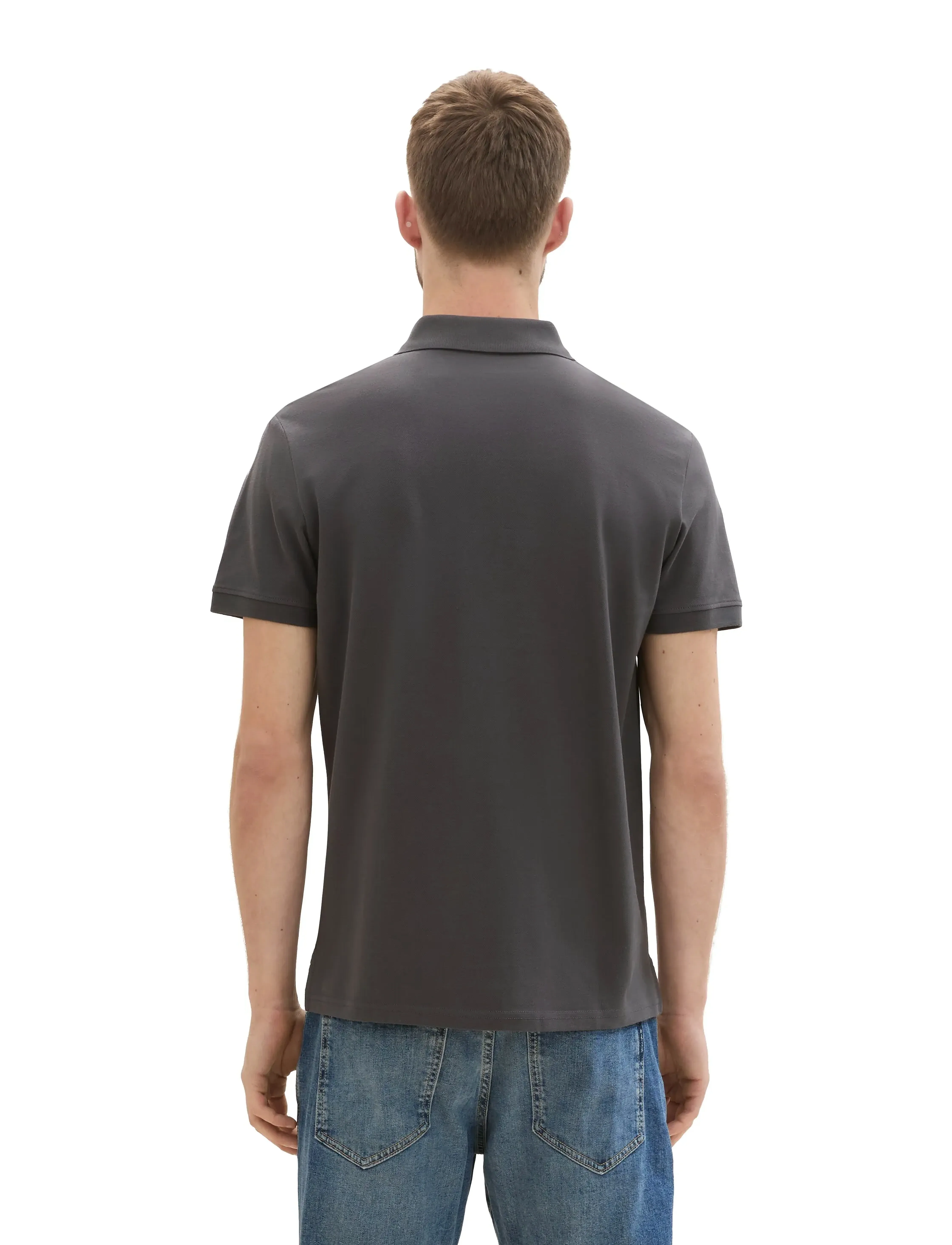 Tom Tailor - doublepack polo, packaging - short-sleeved polos - tarmac grey - 2