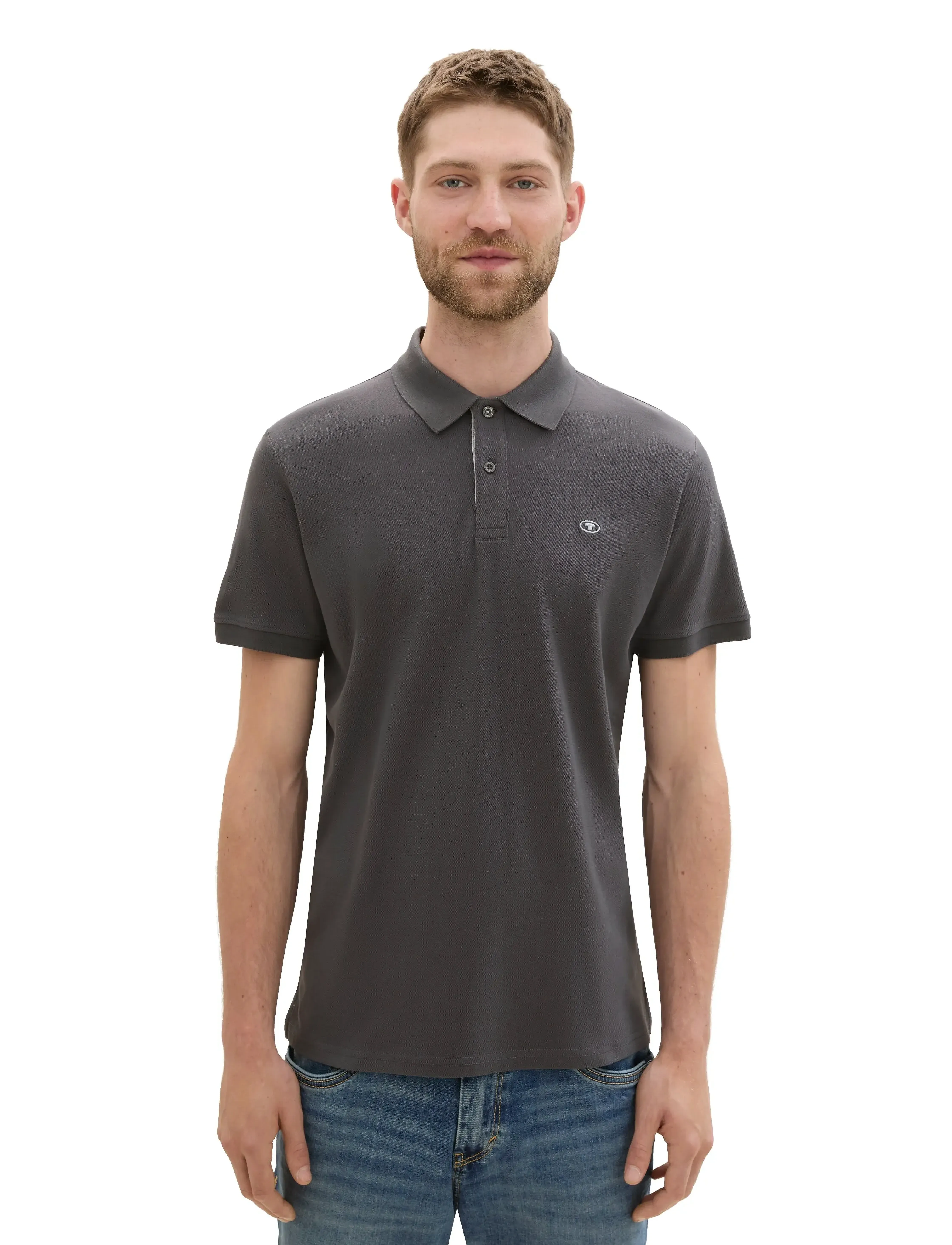 Tom Tailor - doublepack polo, packaging - short-sleeved polos - tarmac grey - 4
