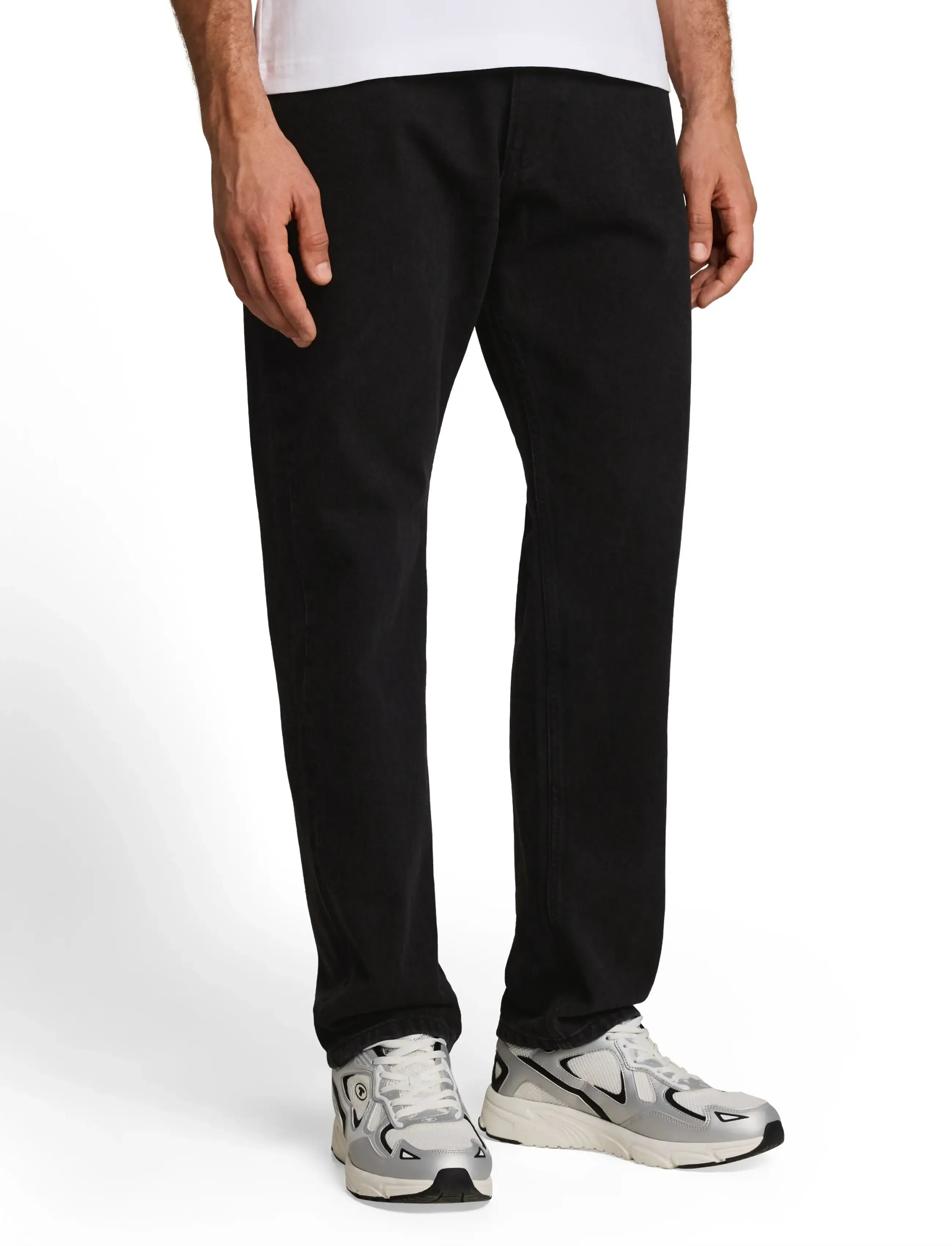 Tom Tailor - TTWAYLEN RELAXED - weite jeans - dark stone black black denim - 4