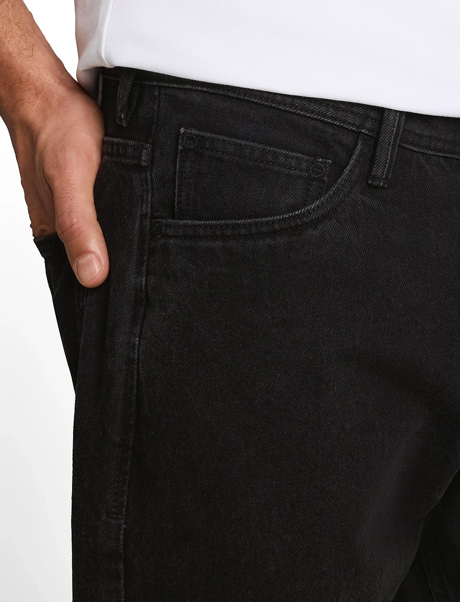 Tom Tailor - TTWAYLEN RELAXED - weite jeans - dark stone black black denim - 5