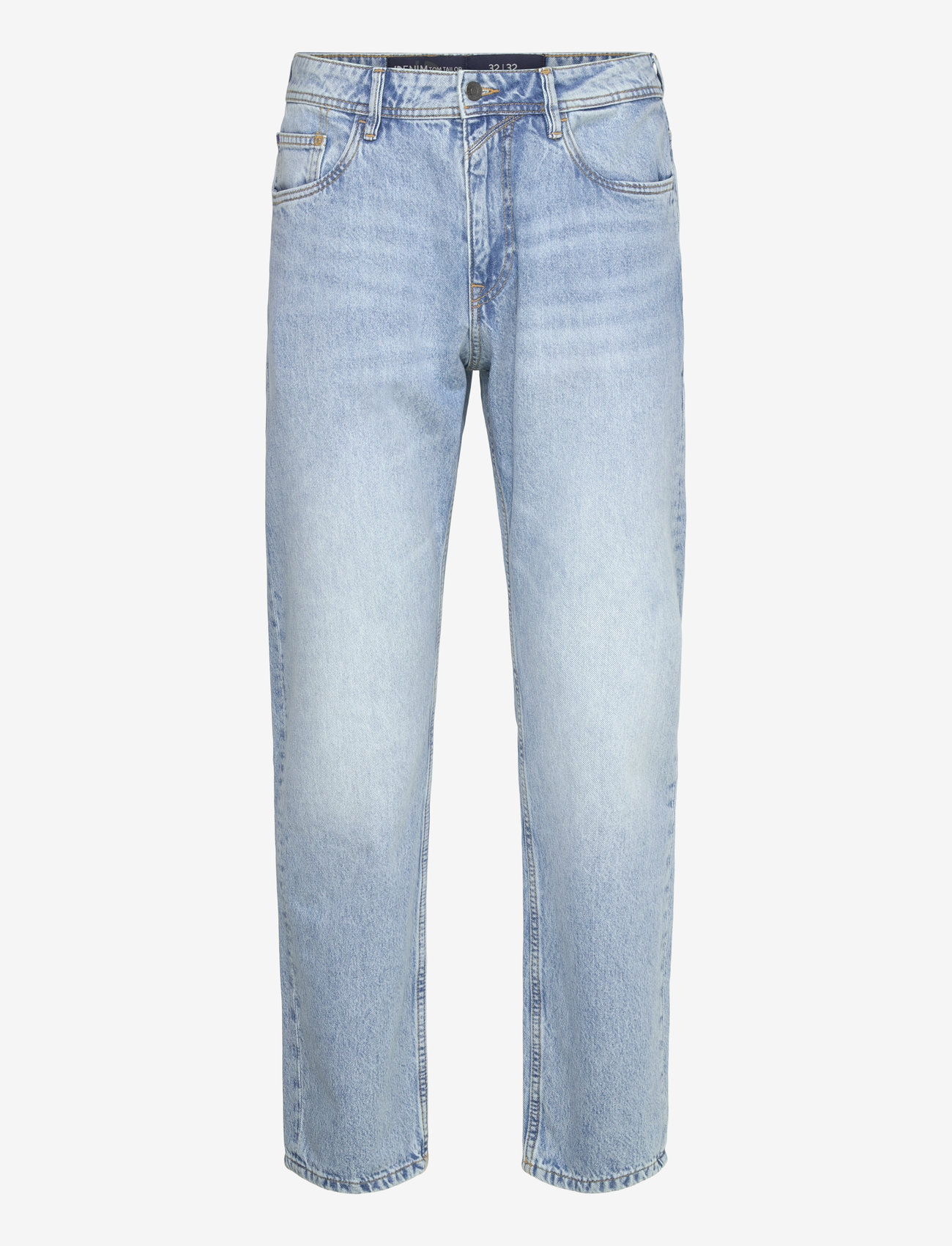 Tom Tailor - TTWAYLEN RELAXED - bukser & jeans - used light stone blue denim - 0