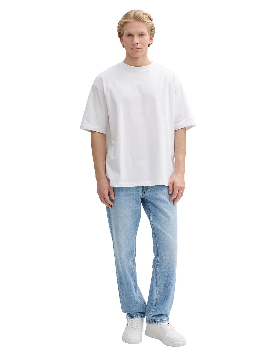 Tom Tailor - TTWAYLEN RELAXED - loose jeans - used light stone blue denim - 0