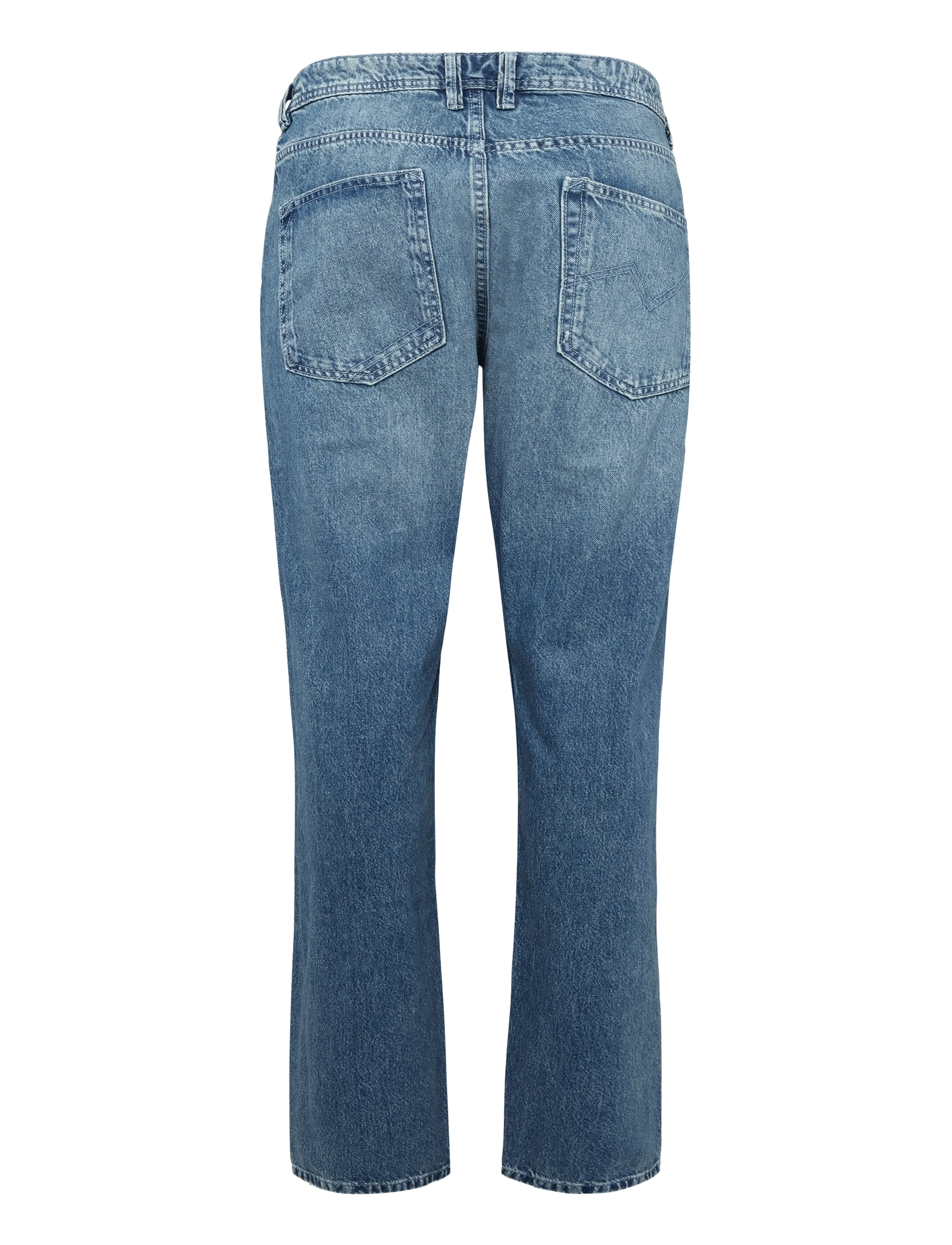 Tom Tailor - TTWAYLEN RELAXED - alt laienevad teksad - mid stone wash denim - 2