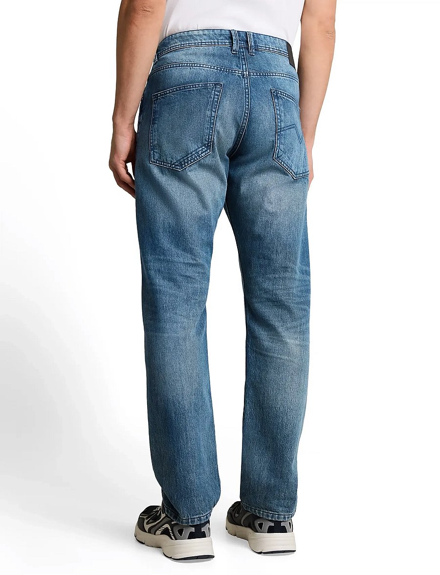 Tom Tailor - TTWAYLEN RELAXED - alt laienevad teksad - mid stone wash denim - 3