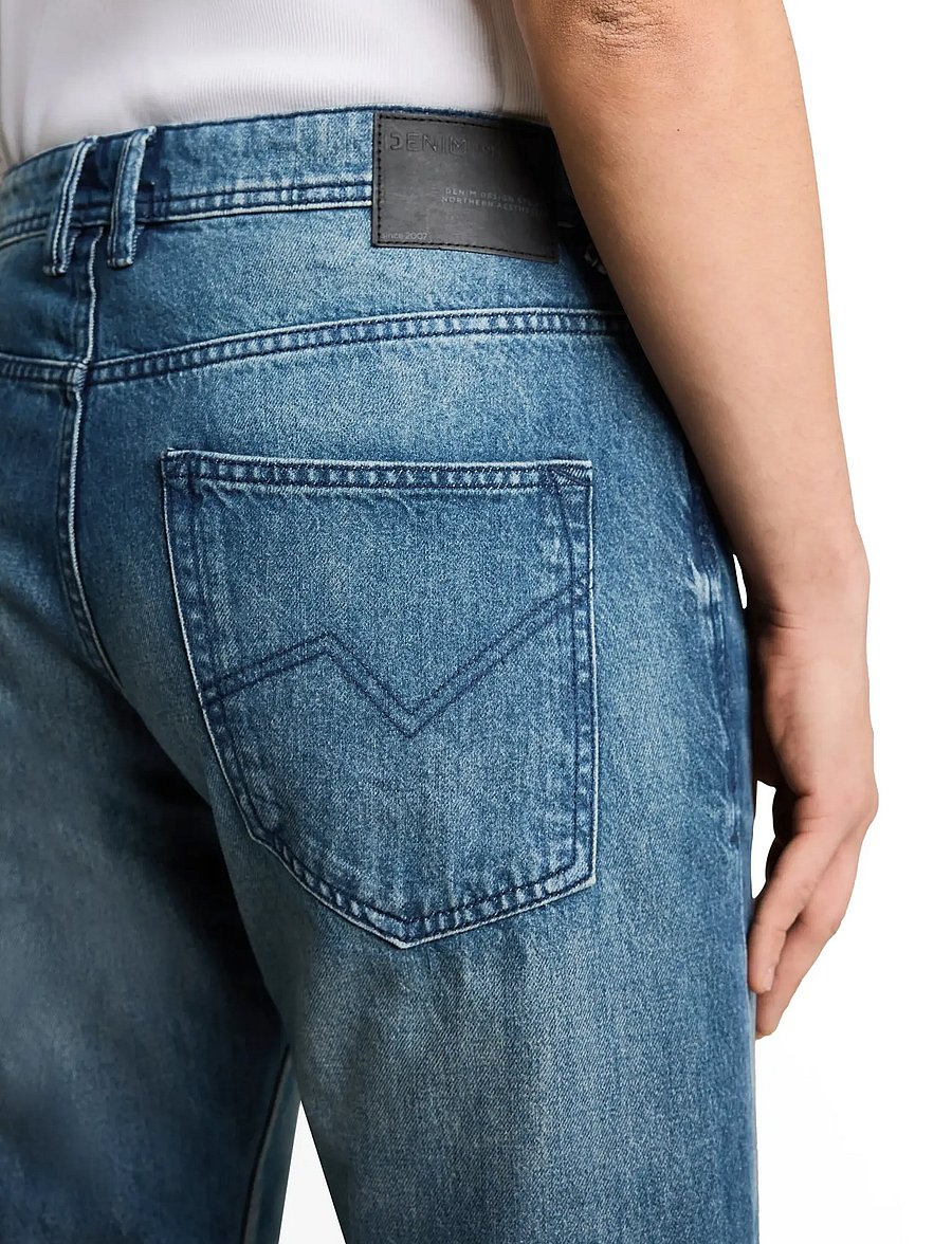 Tom Tailor - TTWAYLEN RELAXED - alt laienevad teksad - mid stone wash denim - 5