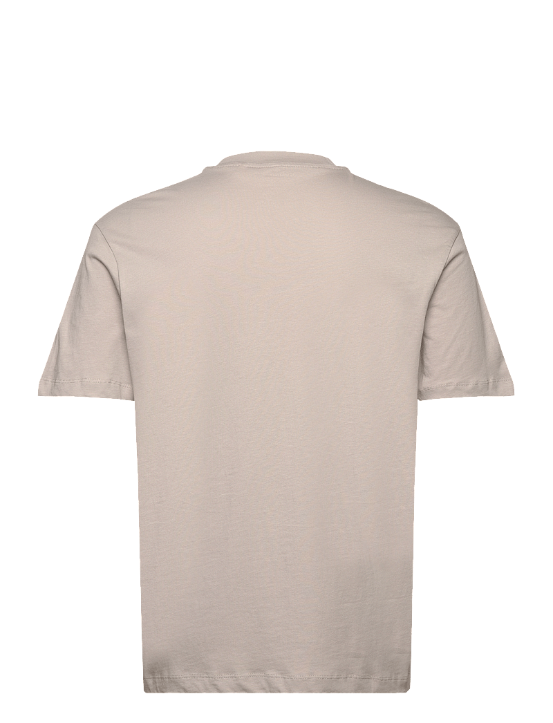 Tom Tailor - relaxed printed t-shirt - kortärmade t-shirts - light dove grey - 1