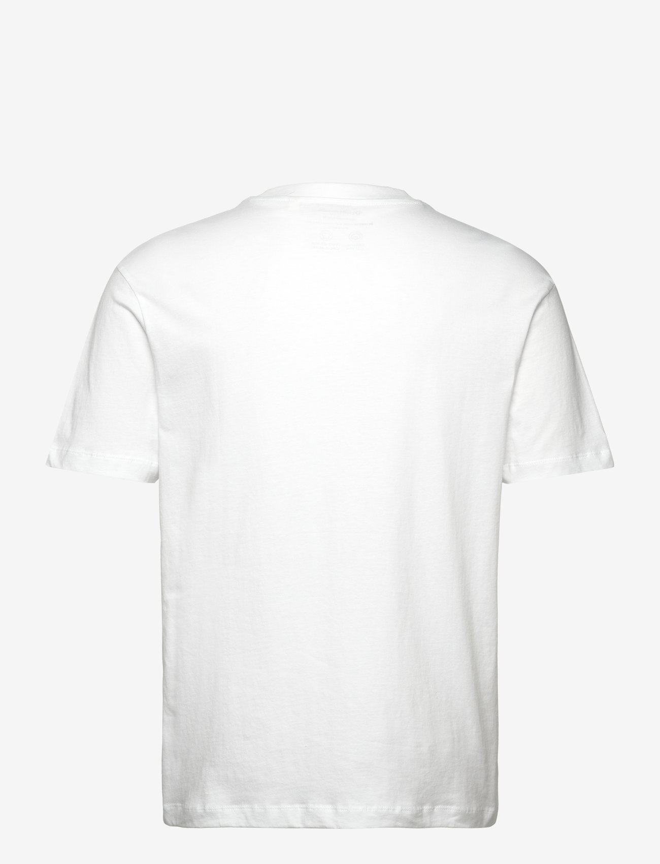 Tom Tailor - relaxed printed t-shirt - kurzärmelig - white - 1