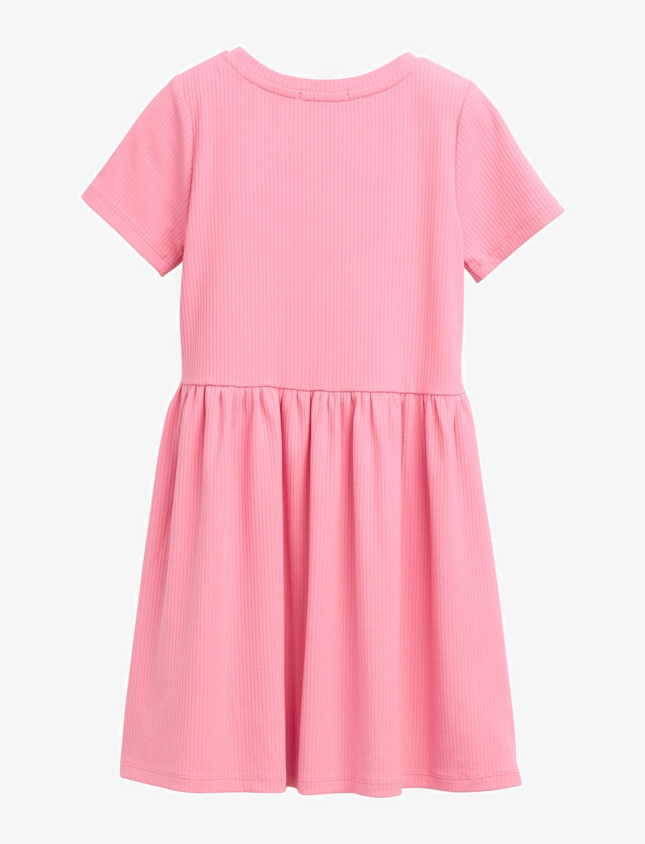 Tom Tailor - solid rib dress - sunrise pink - 1