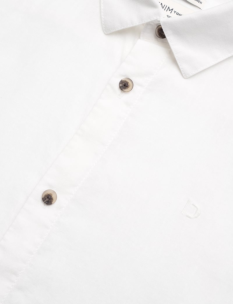 Tom Tailor - cotton linen shirt - linased särgid - white - 3