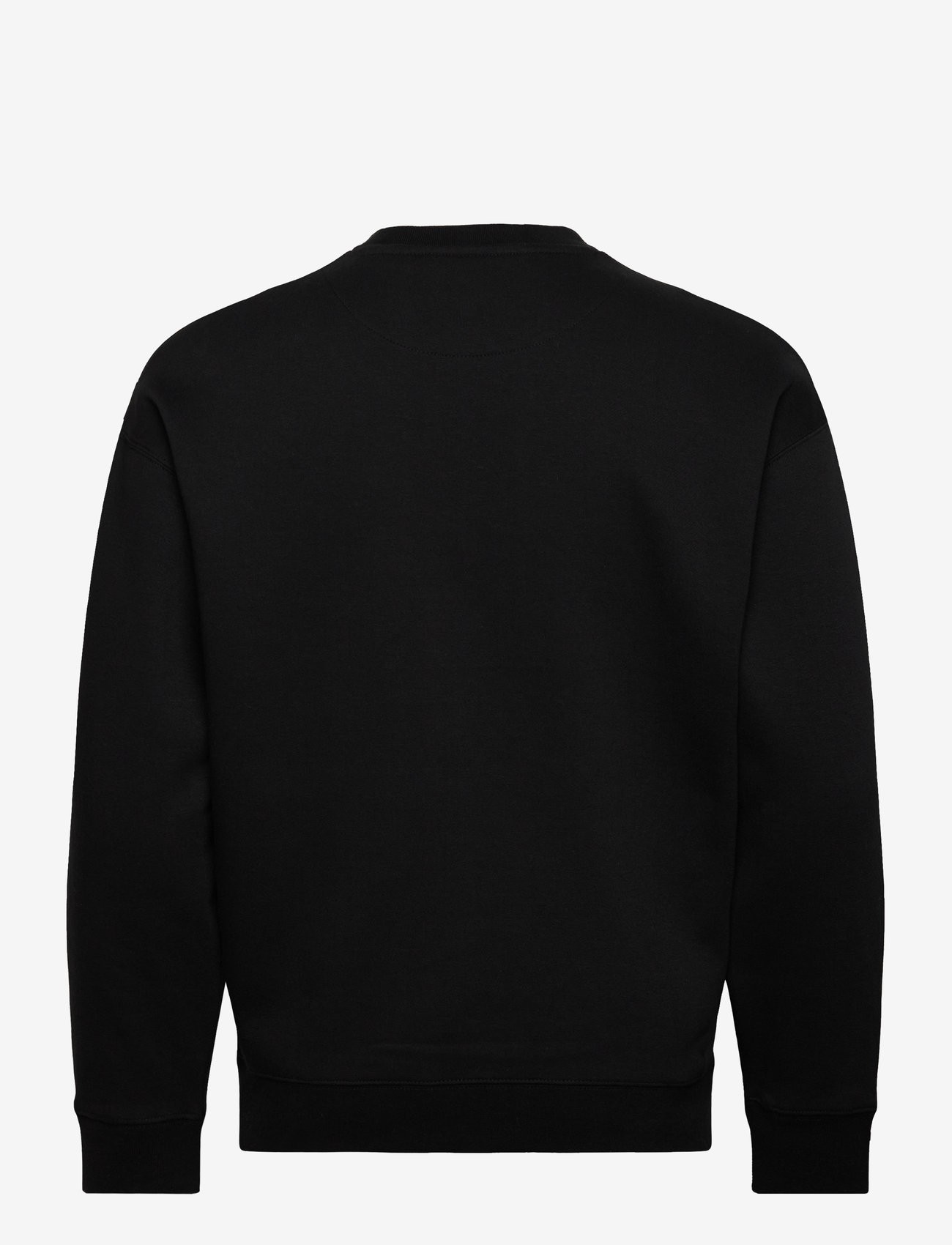 Tom Tailor - relaxed printed crewneck sweatshirt - collections - black - 1
