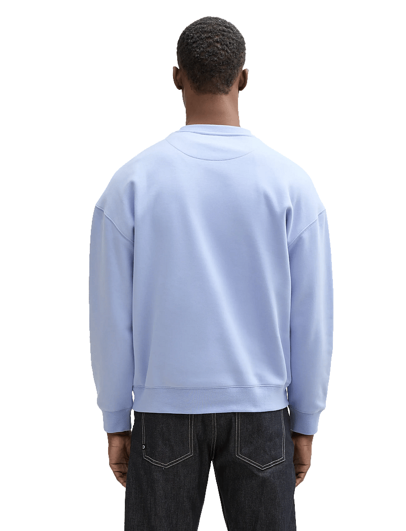 Tom Tailor - relaxed printed crewneck sweatshirt - kollektsioonid - brunnera blue - 2